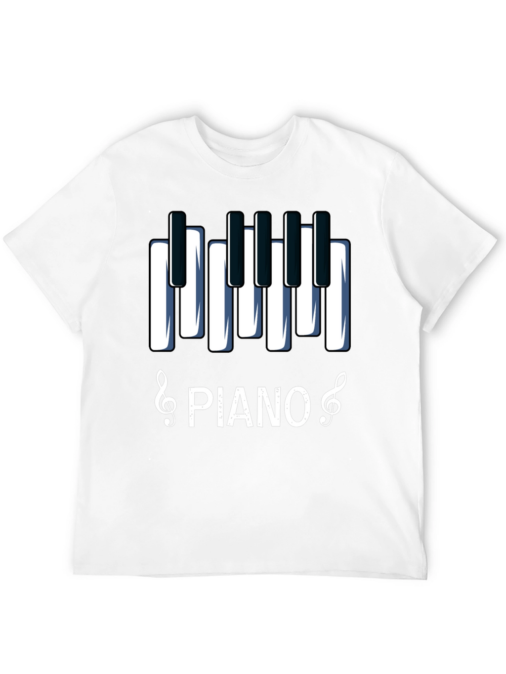 Piano Keys Music Lover T-Shirt