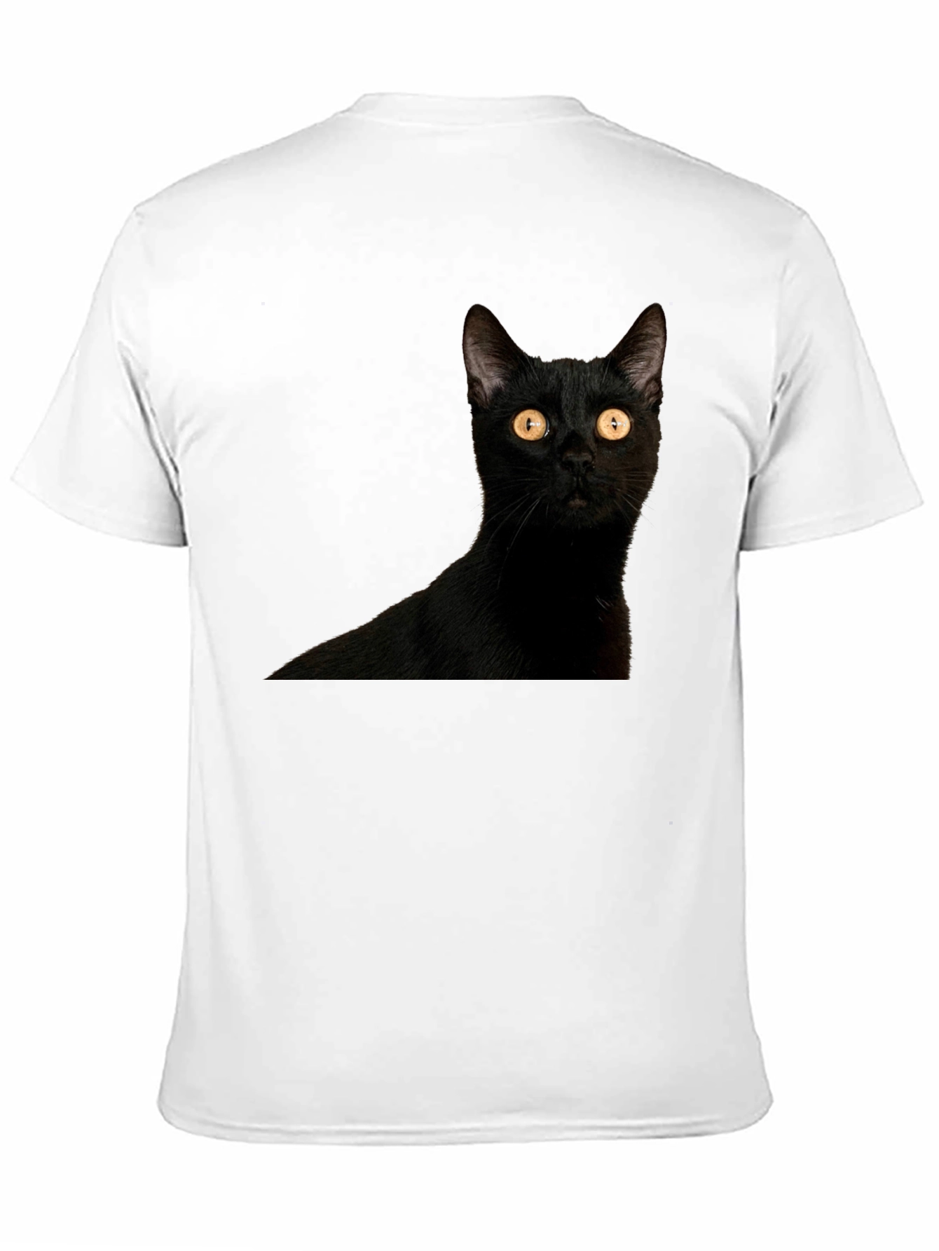 Black Cat Graphic T-Shirt - Mens Fashion Tee