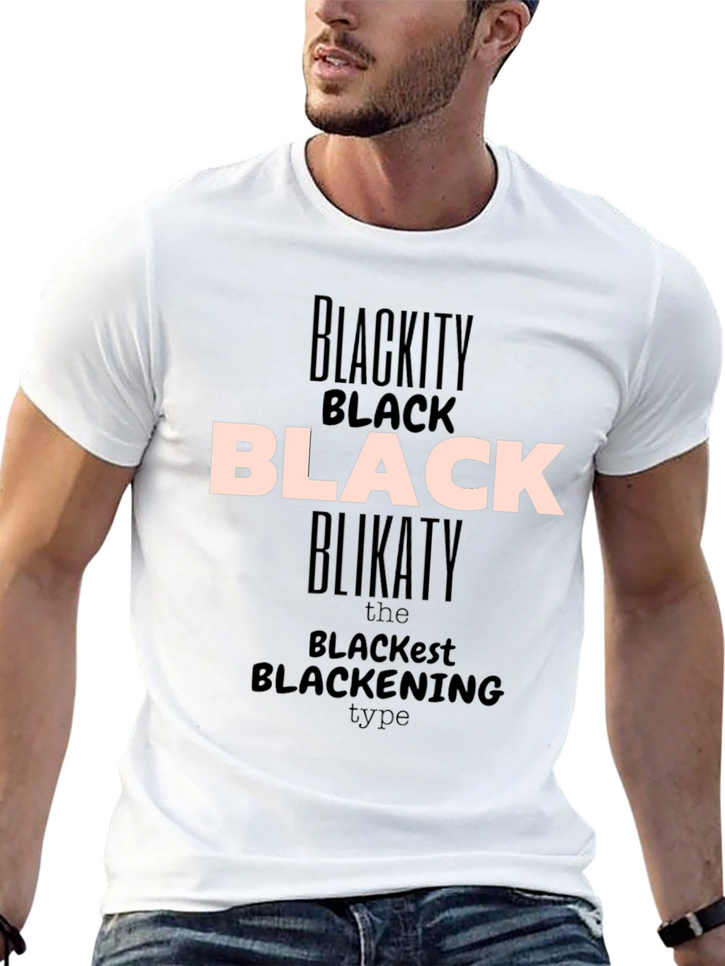 Blackity Black Black T-Shirt