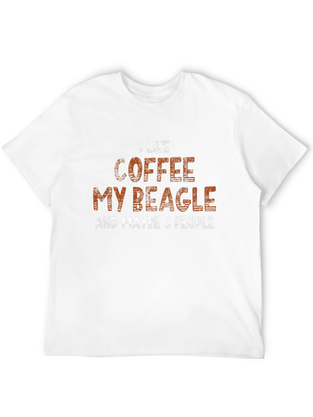 Coffee Beagle and Maybe 3 People Graphic Tee
