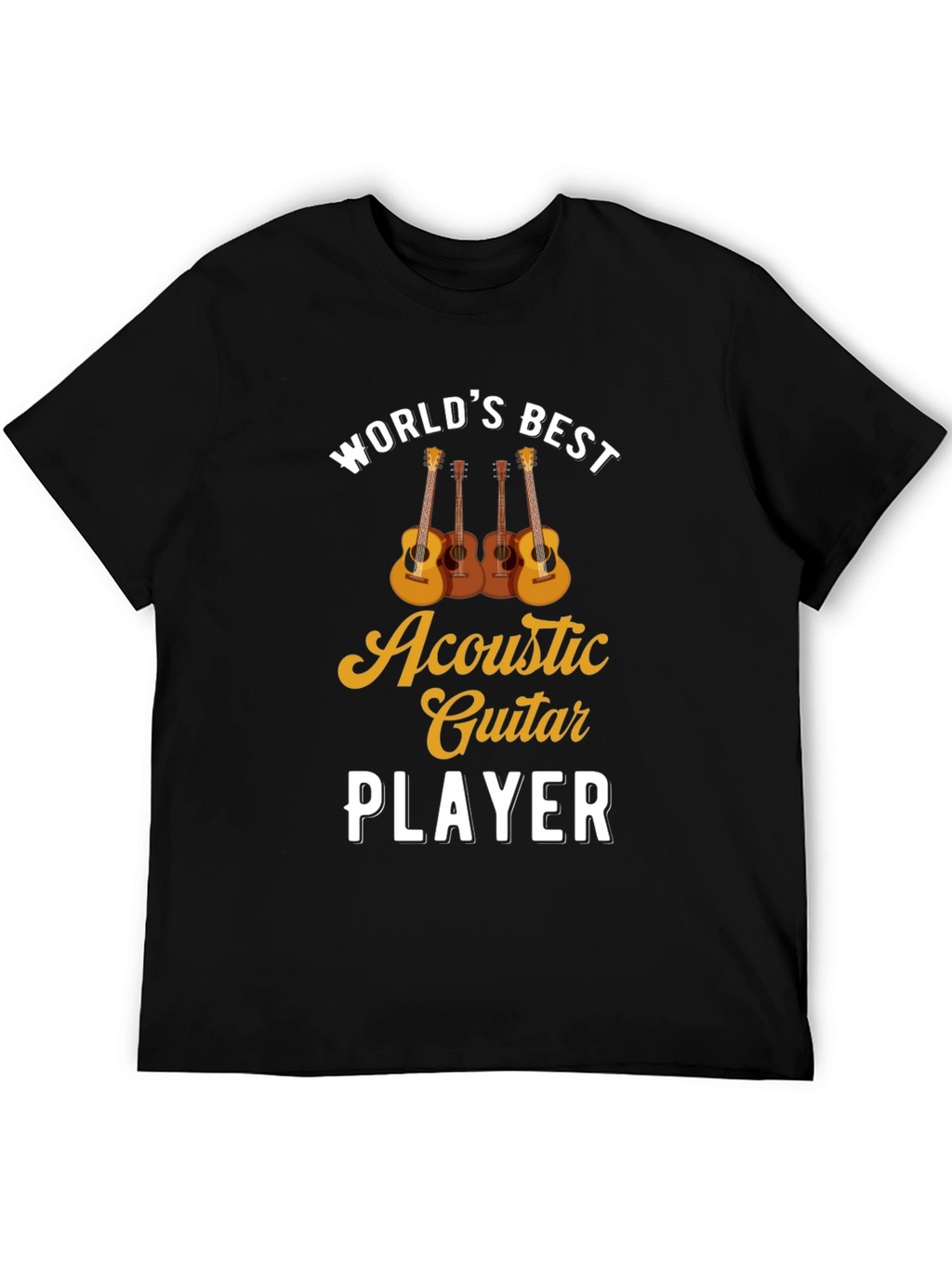 Worlds Best Acoustic Guitar Player T-Shirt
