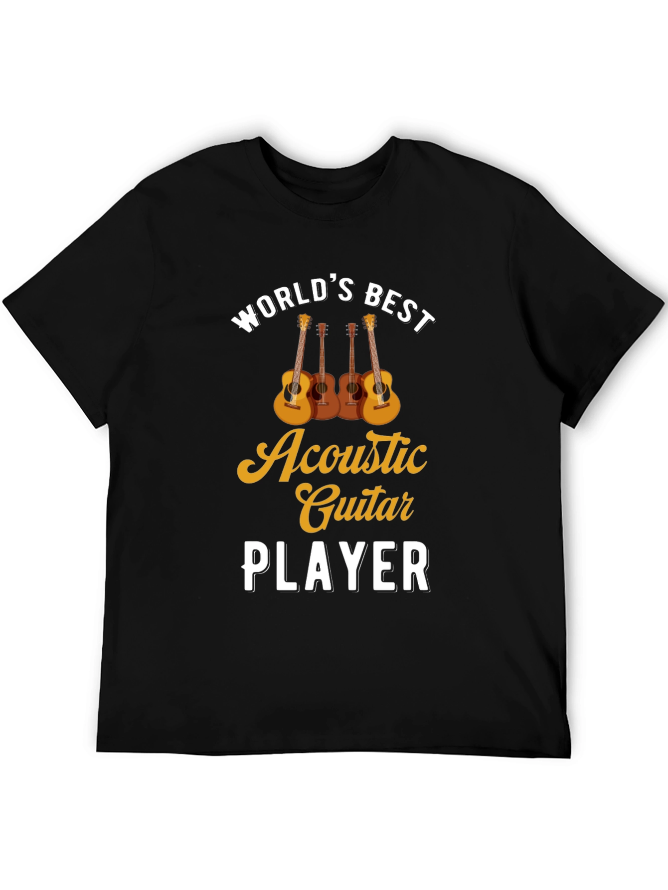 Worlds Best Acoustic Guitar Player T-Shirt