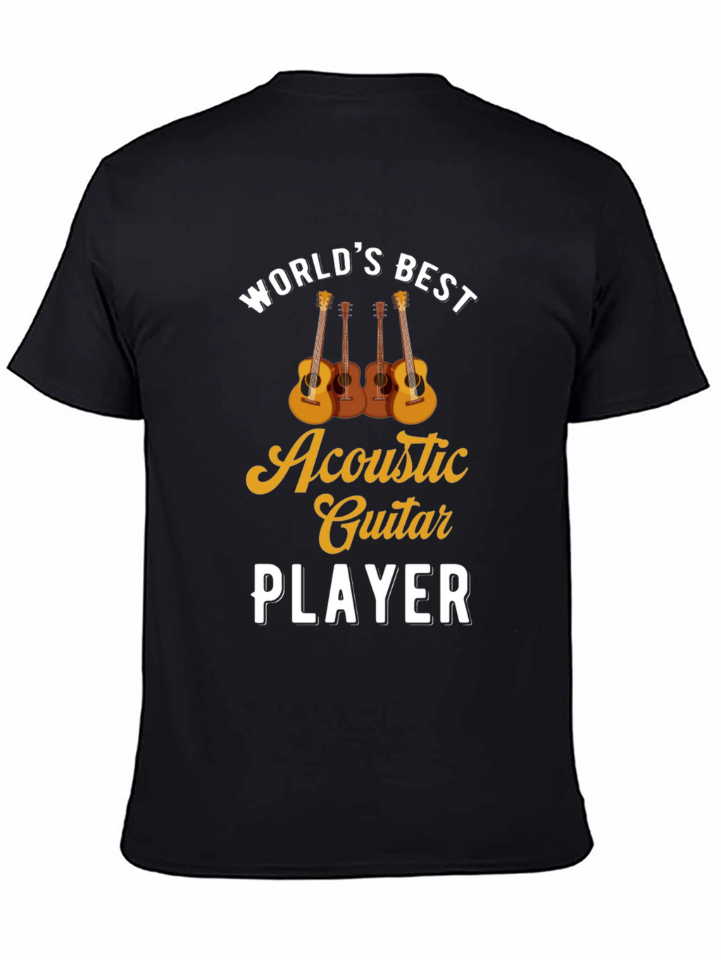 Worlds Best Acoustic Guitar Player T-Shirt
