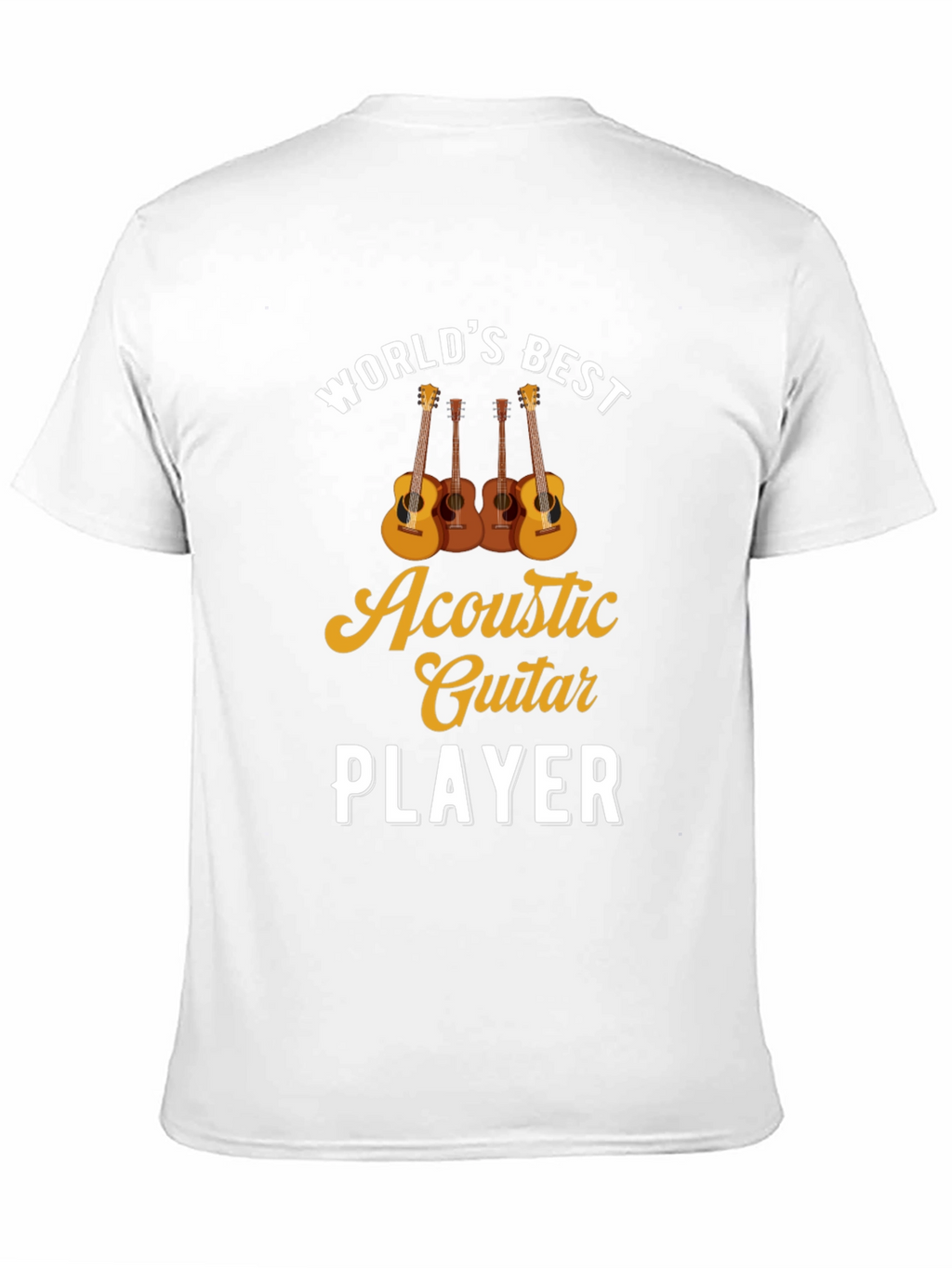 Worlds Best Acoustic Guitar Player T-Shirt