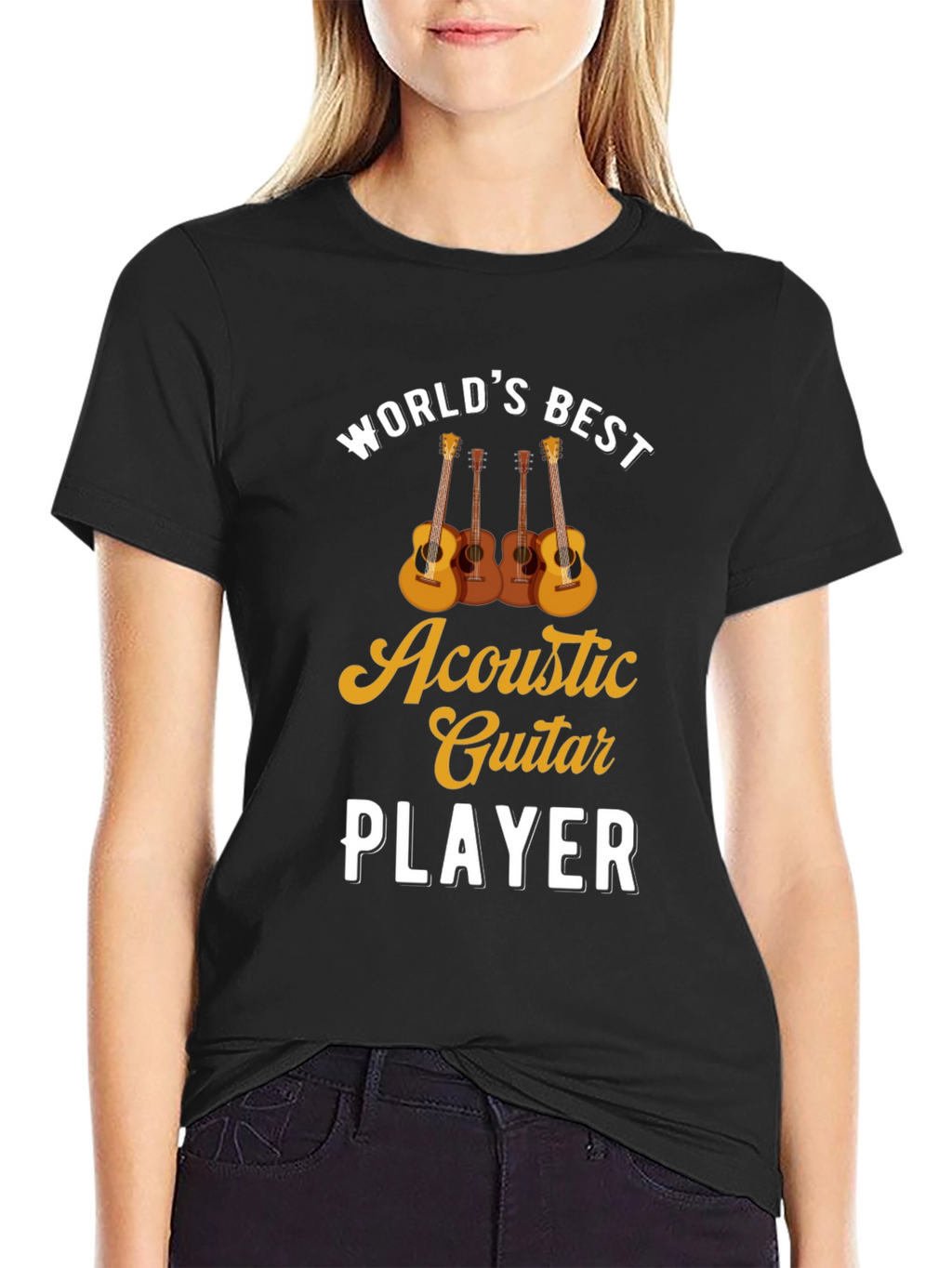 Worlds Best Acoustic Guitar Player T-Shirt