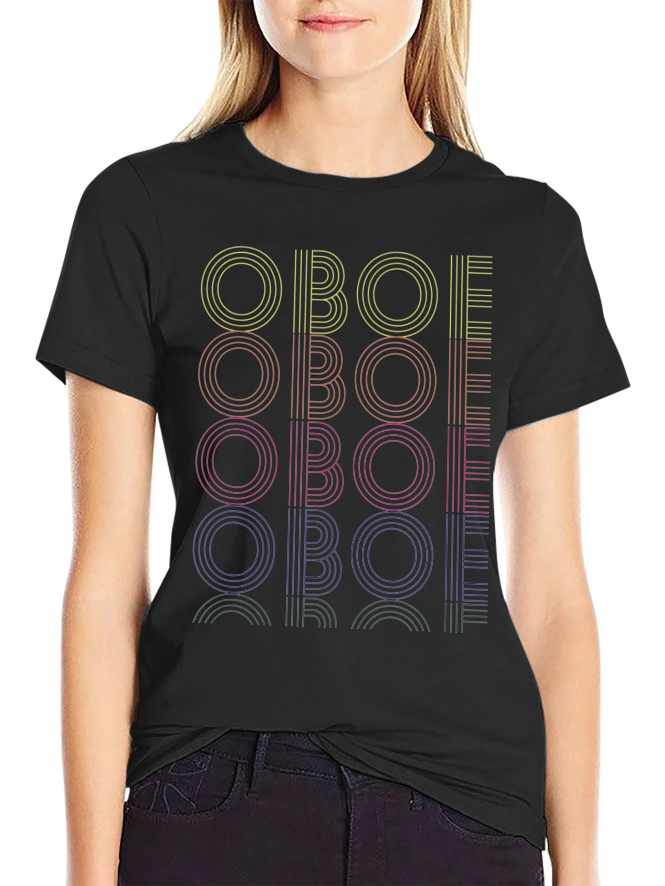 Retro OBOE Music Lover T-Shirt