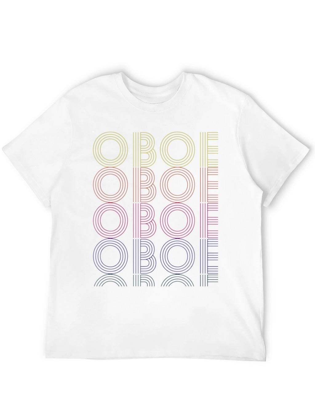 Retro OBOE Music Lover T-Shirt