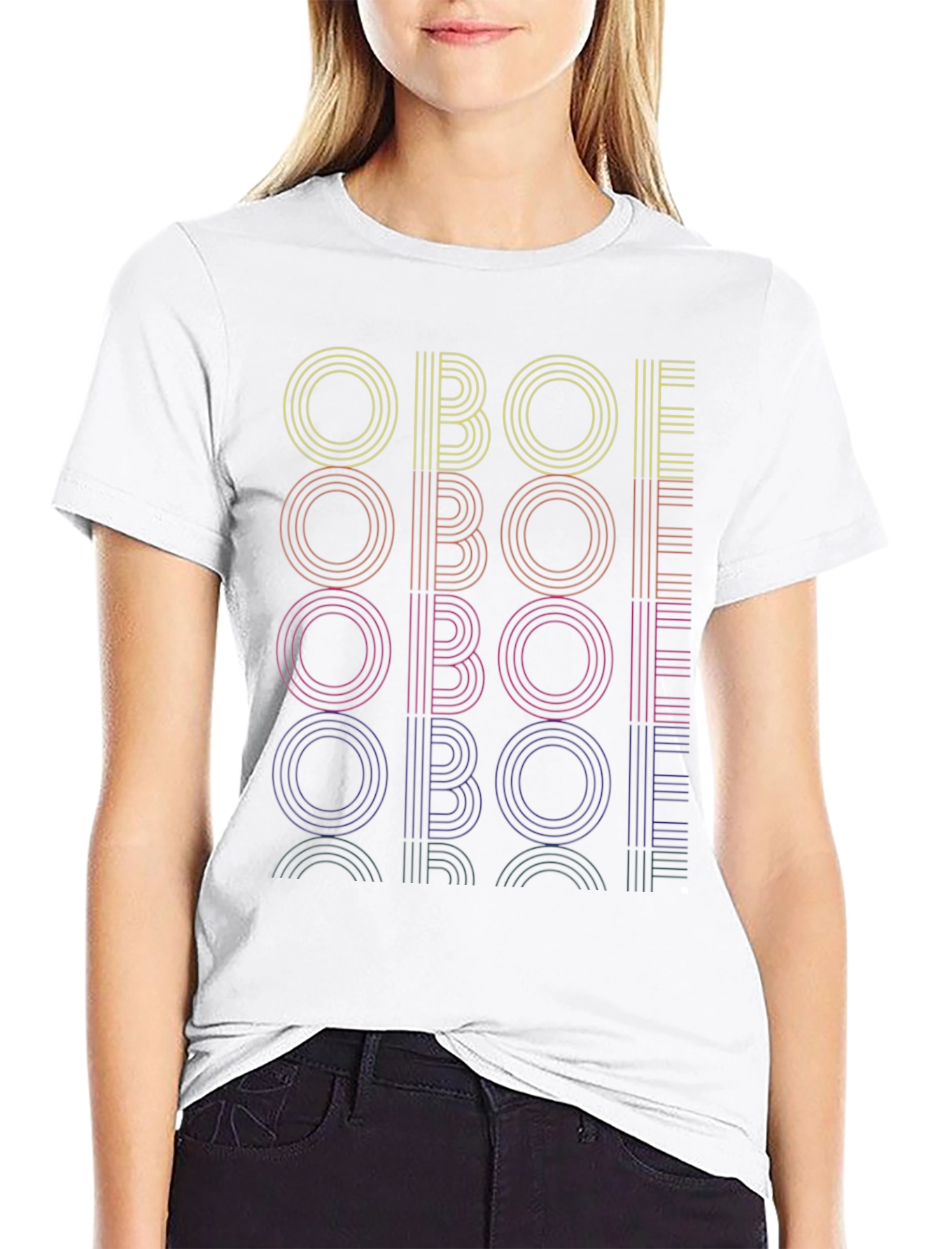 Retro OBOE Music Lover T-Shirt