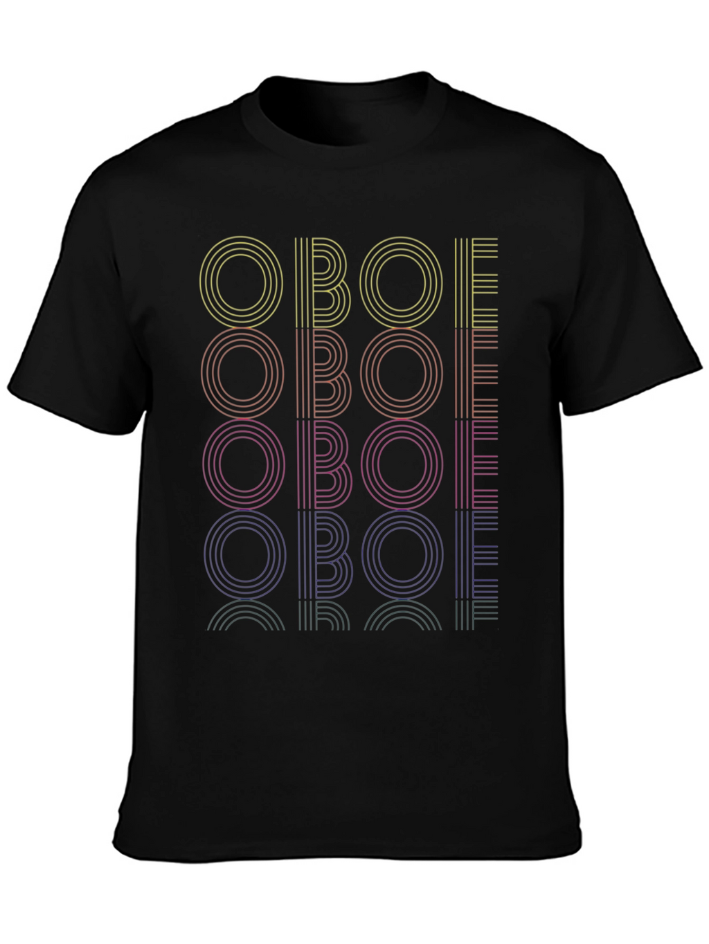Retro OBOE Music Lover T-Shirt