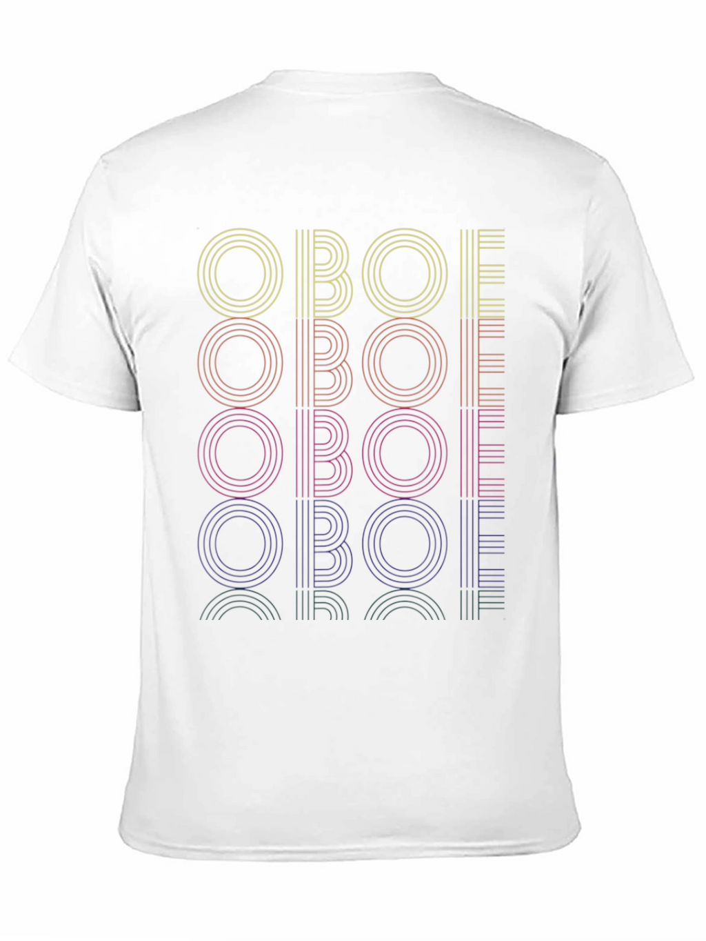 Retro OBOE Music Lover T-Shirt