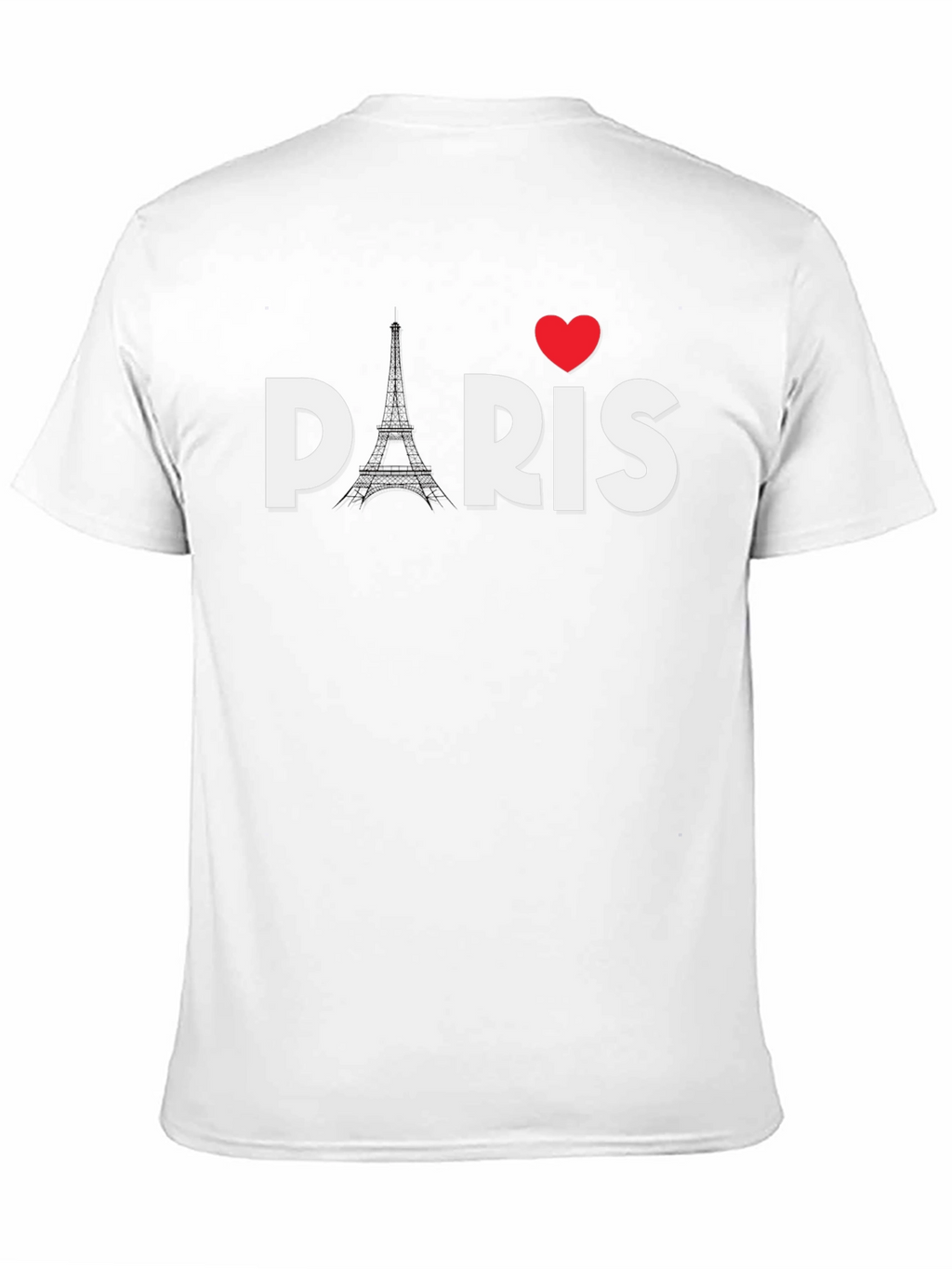 I Heart Paris Graphic Tee - Eiffel Tower T-Shirt