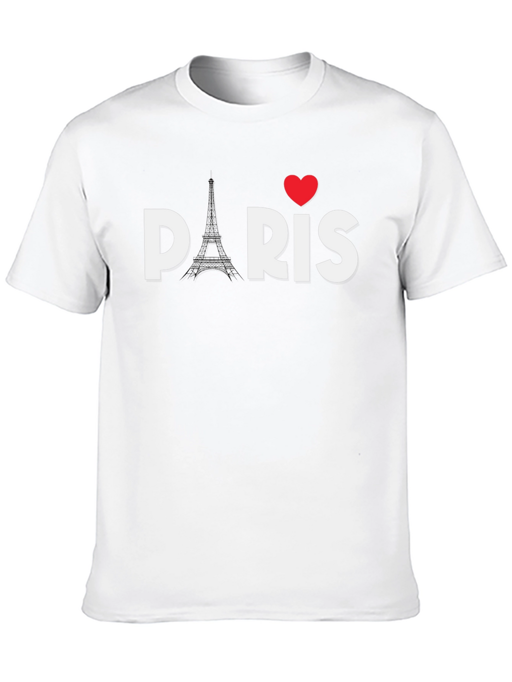 I Heart Paris Graphic Tee - Eiffel Tower T-Shirt