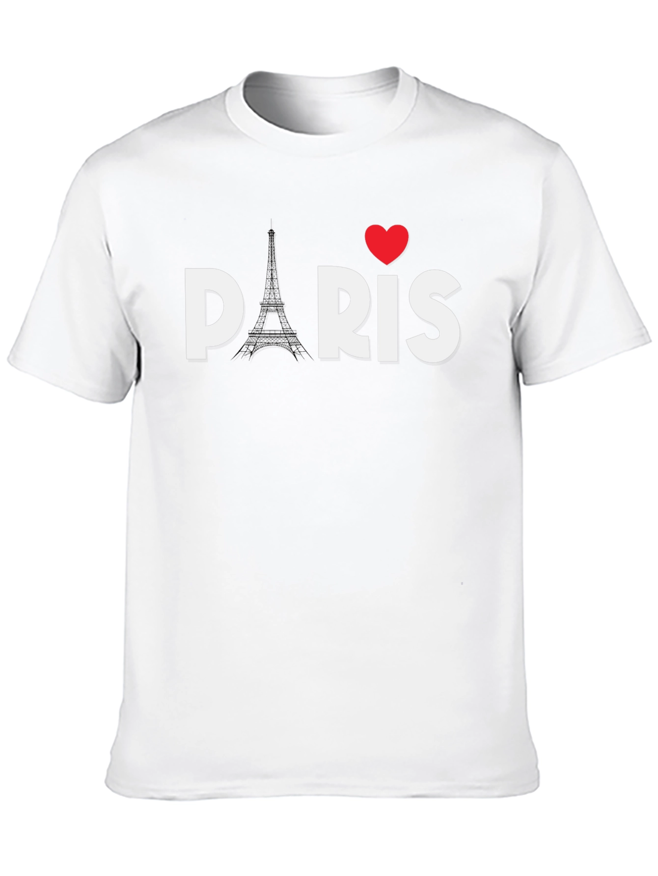 I Heart Paris Graphic Tee - Eiffel Tower T-Shirt