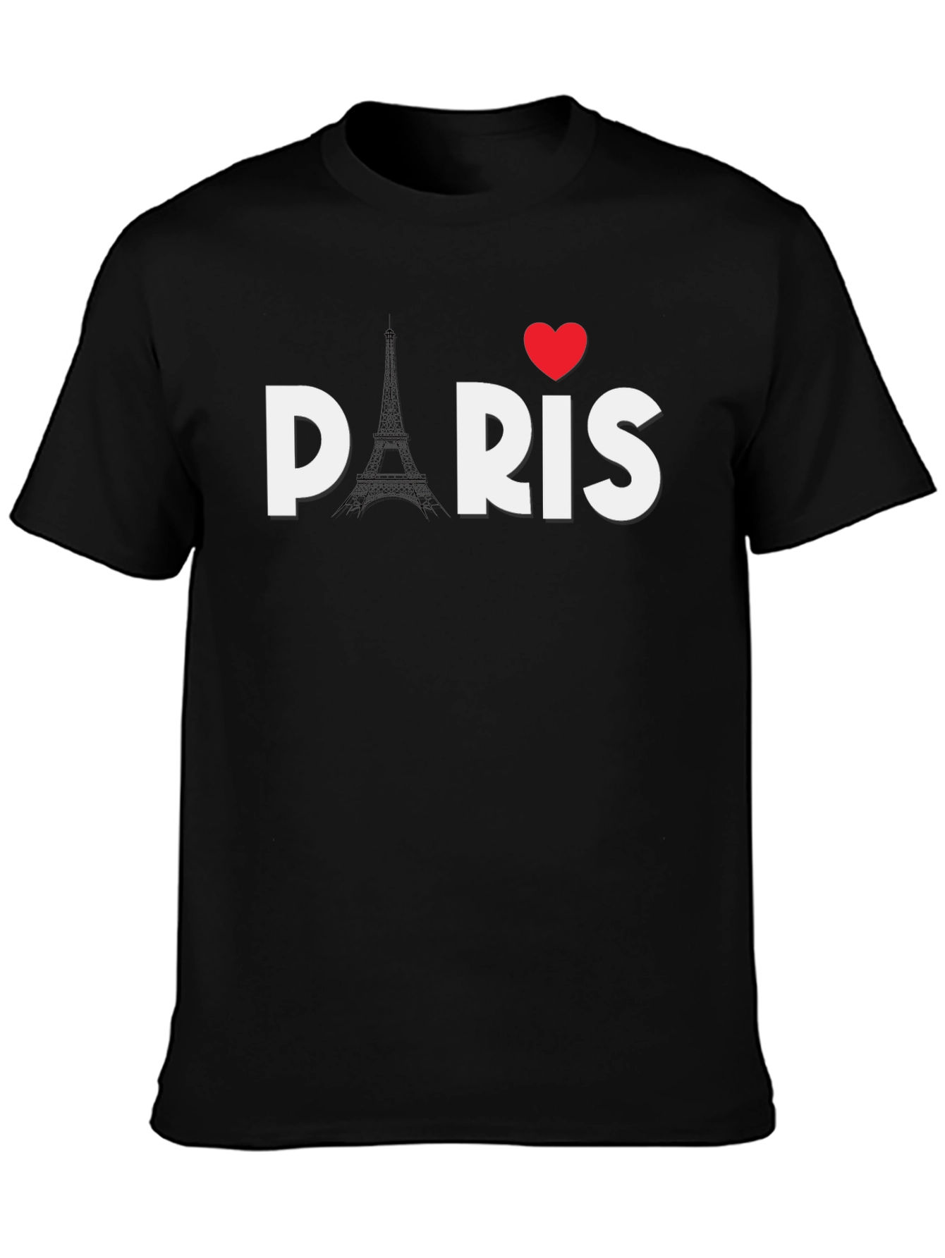 I Heart Paris Graphic Tee - Eiffel Tower T-Shirt