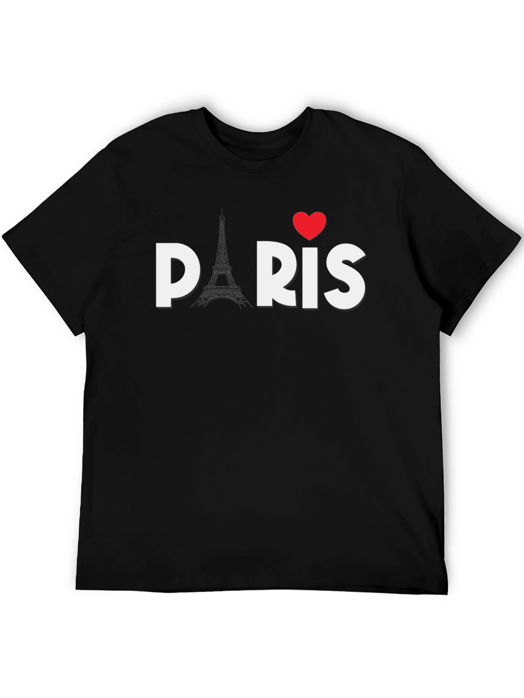 I Heart Paris Graphic Tee - Eiffel Tower T-Shirt