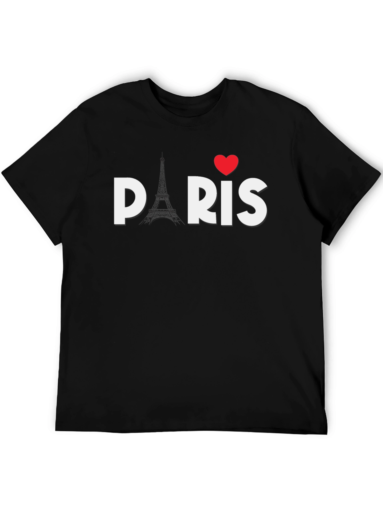 I Heart Paris Graphic Tee - Eiffel Tower T-Shirt