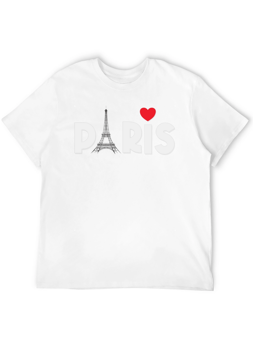 I Heart Paris Graphic Tee - Eiffel Tower T-Shirt