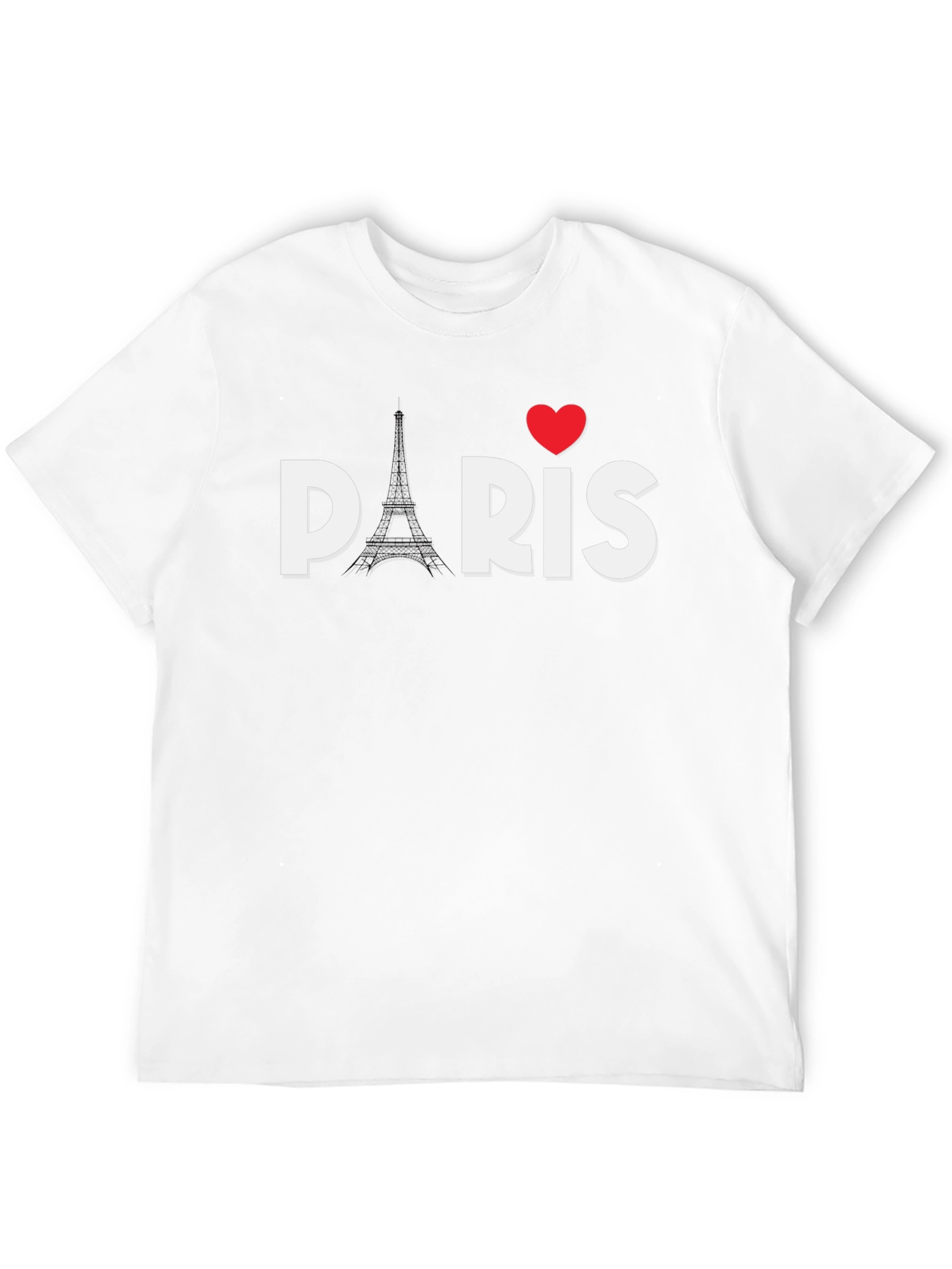 I Heart Paris Graphic Tee - Eiffel Tower T-Shirt