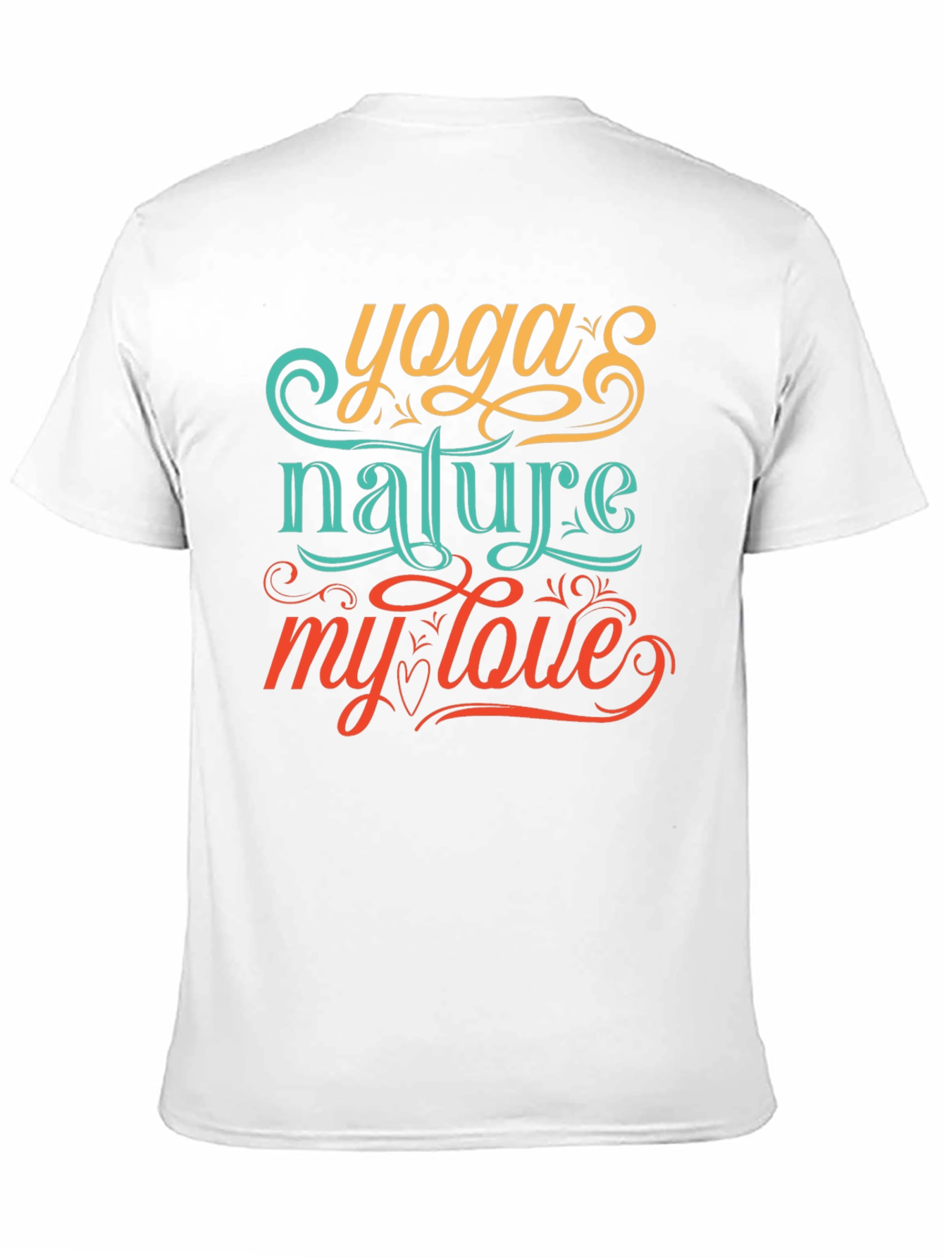 Yoga Nature My Love Graphic Tee Shirt