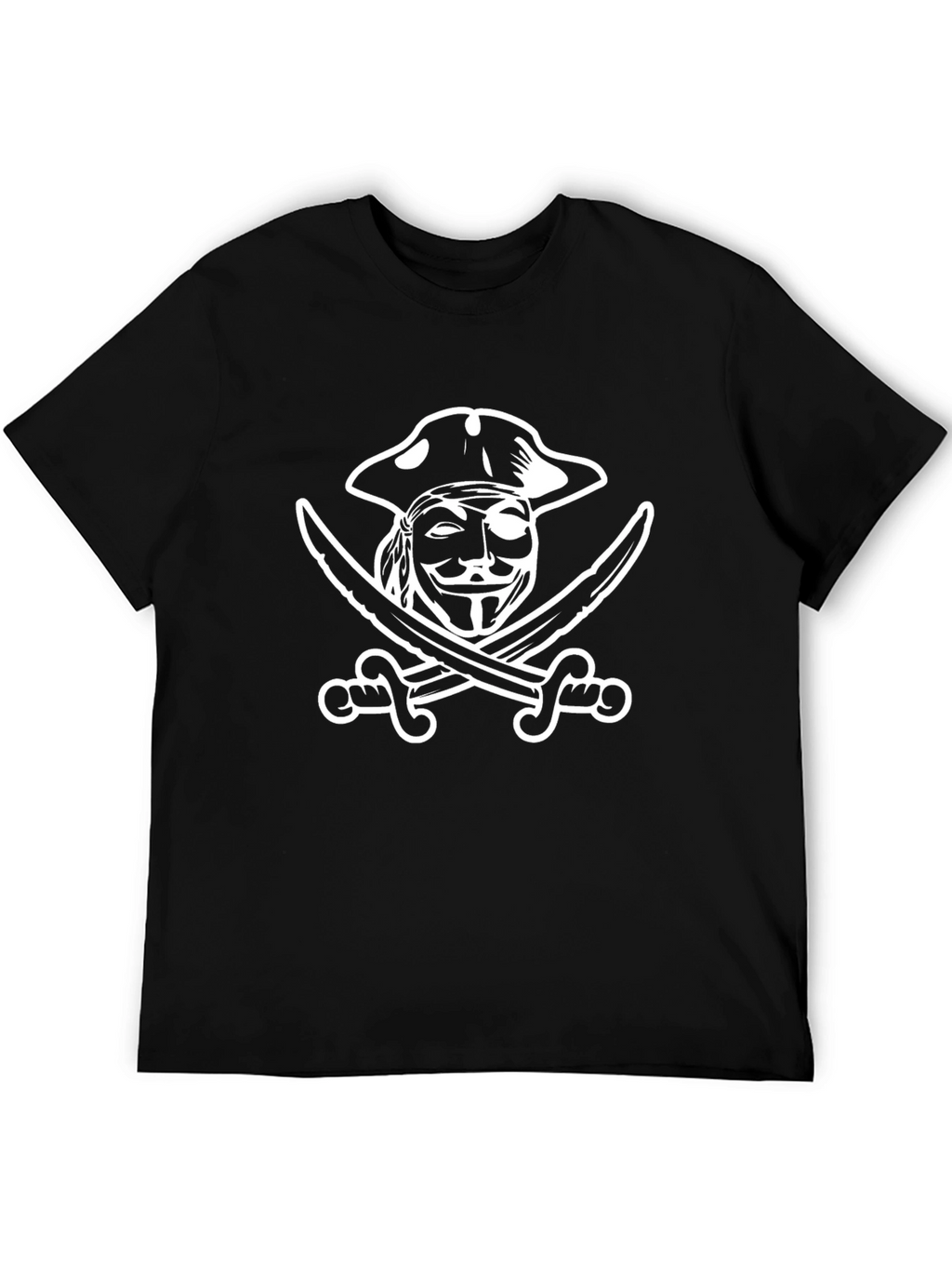 Pirate Anonymous T-Shirt - Black Graphic Tee