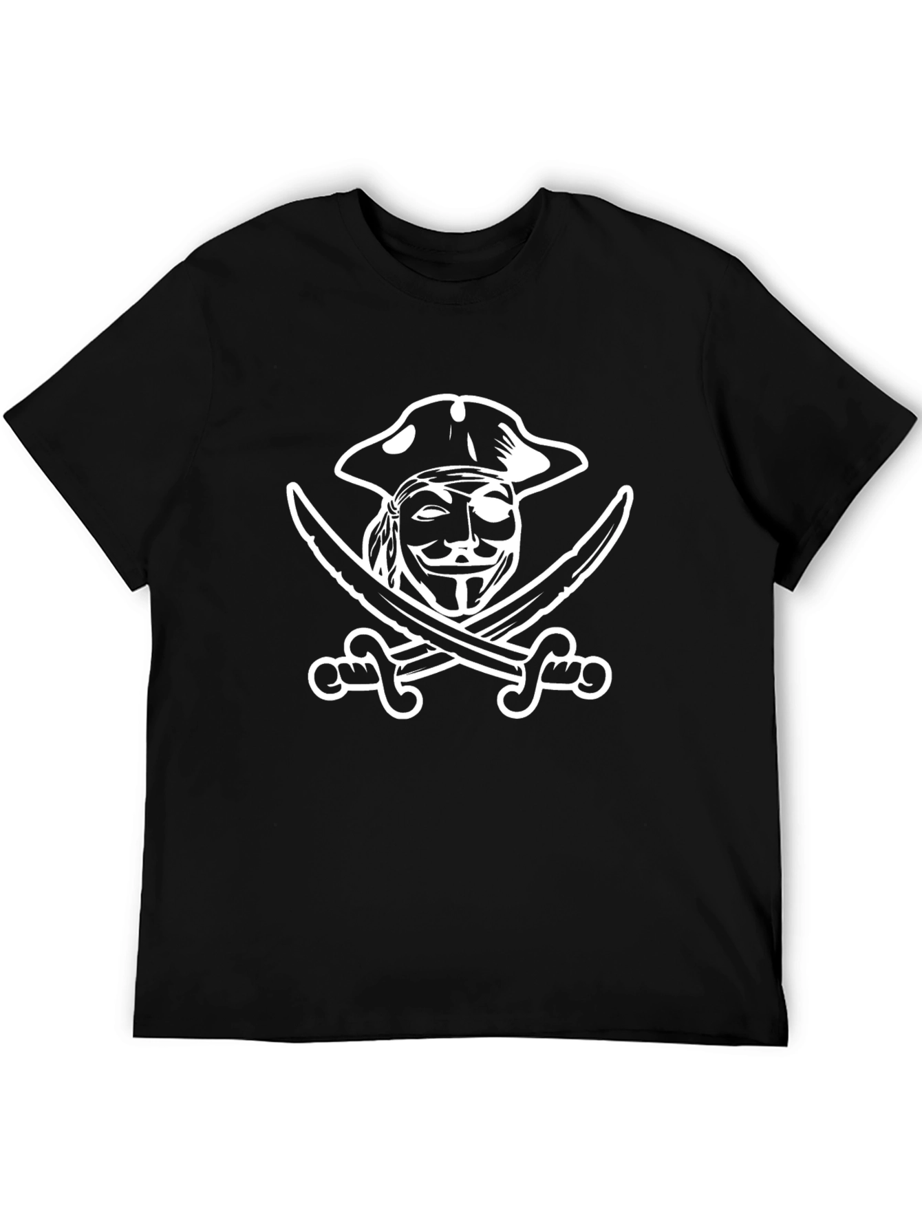 Pirate Anonymous T-Shirt - Black Graphic Tee