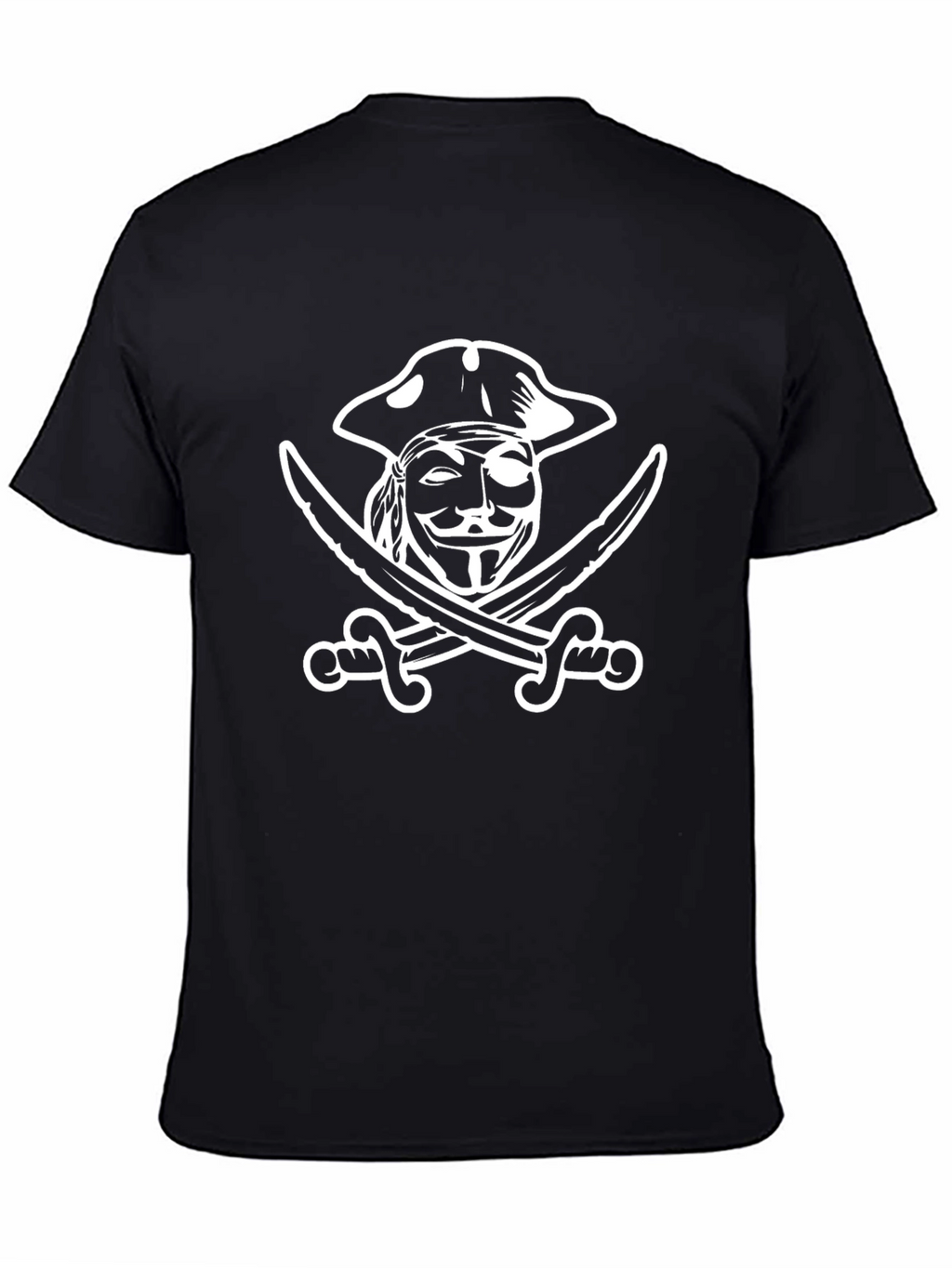 Pirate Anonymous T-Shirt - Black Graphic Tee
