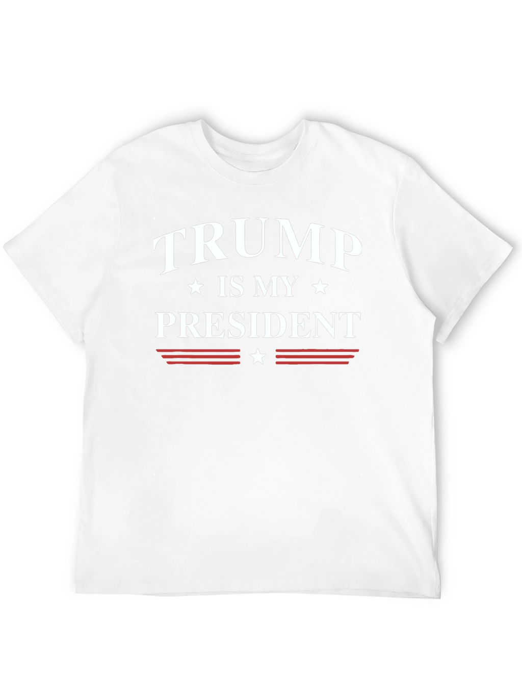 Trump Is My President Black Graphic T-Shirt