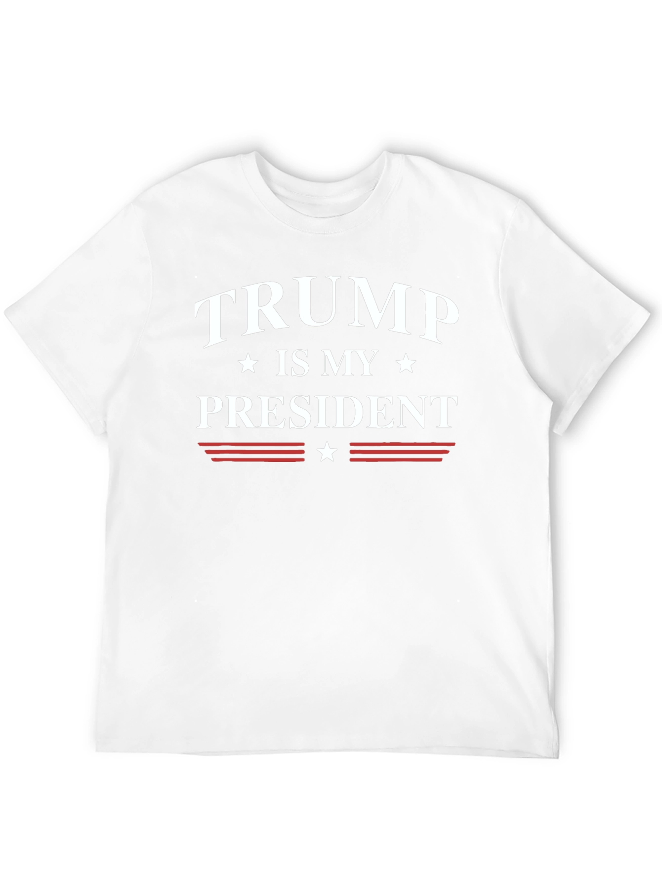 Trump Is My President Black Graphic T-Shirt