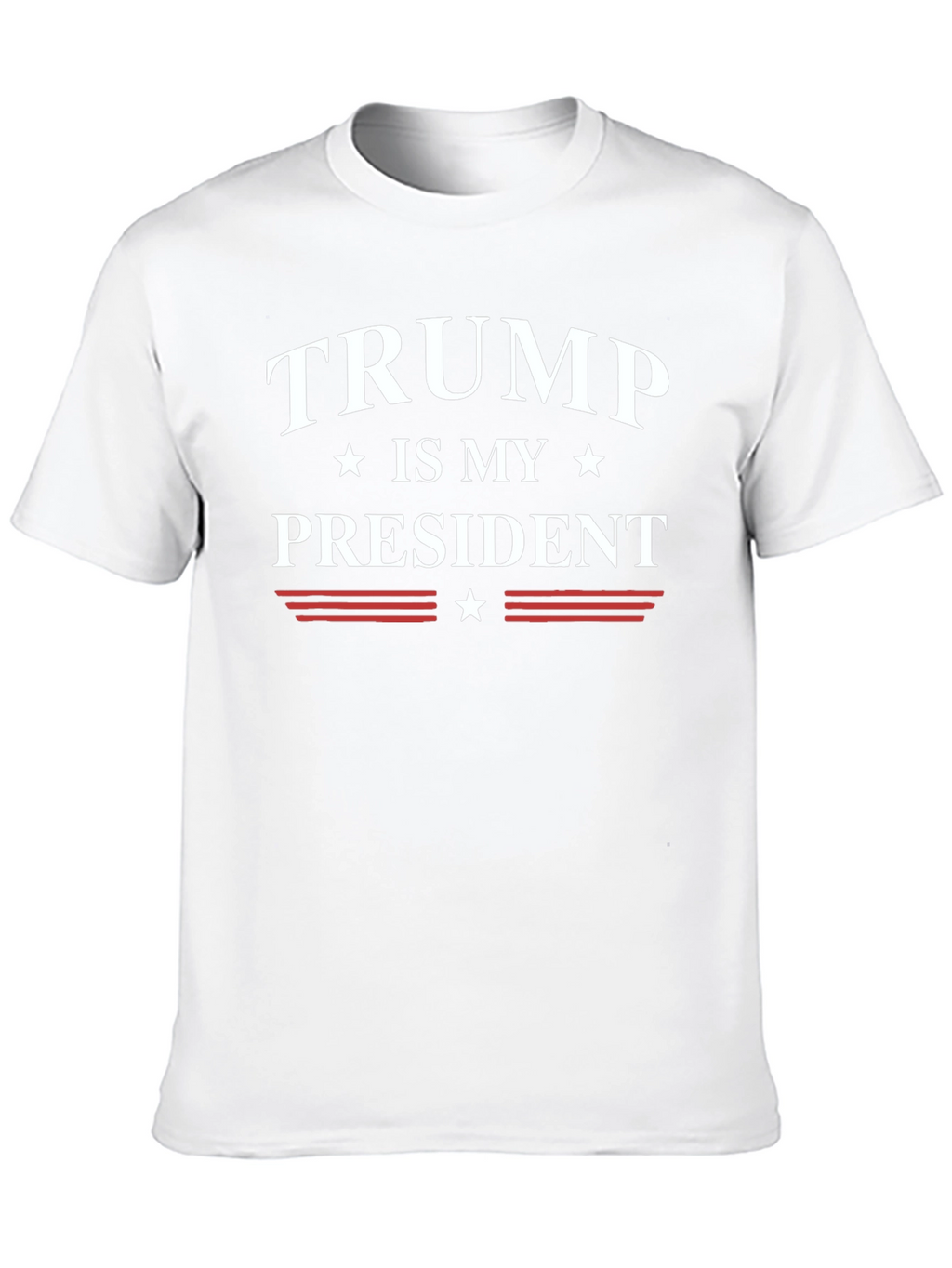 Trump Is My President Black Graphic T-Shirt