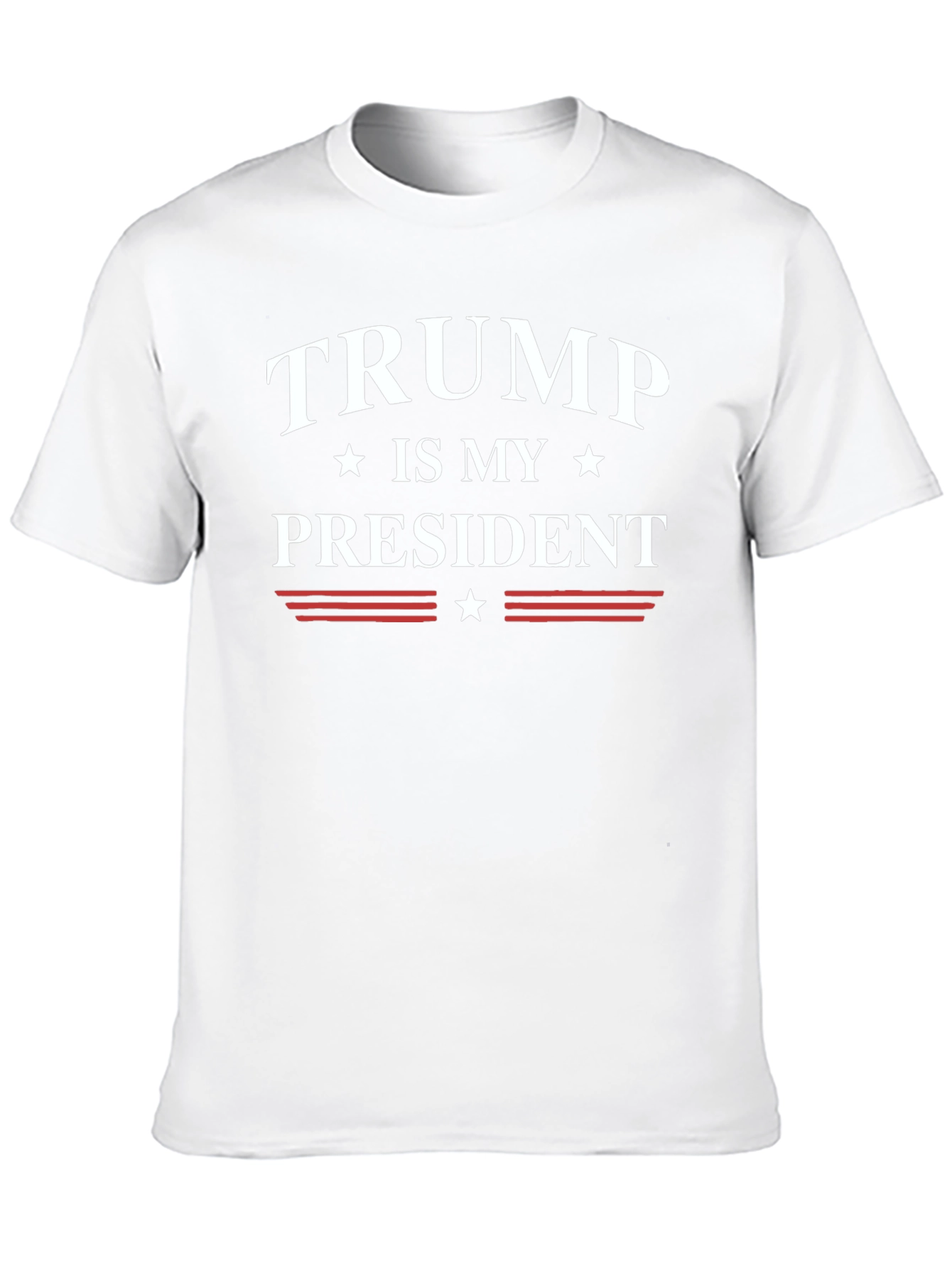 Trump Is My President Black Graphic T-Shirt