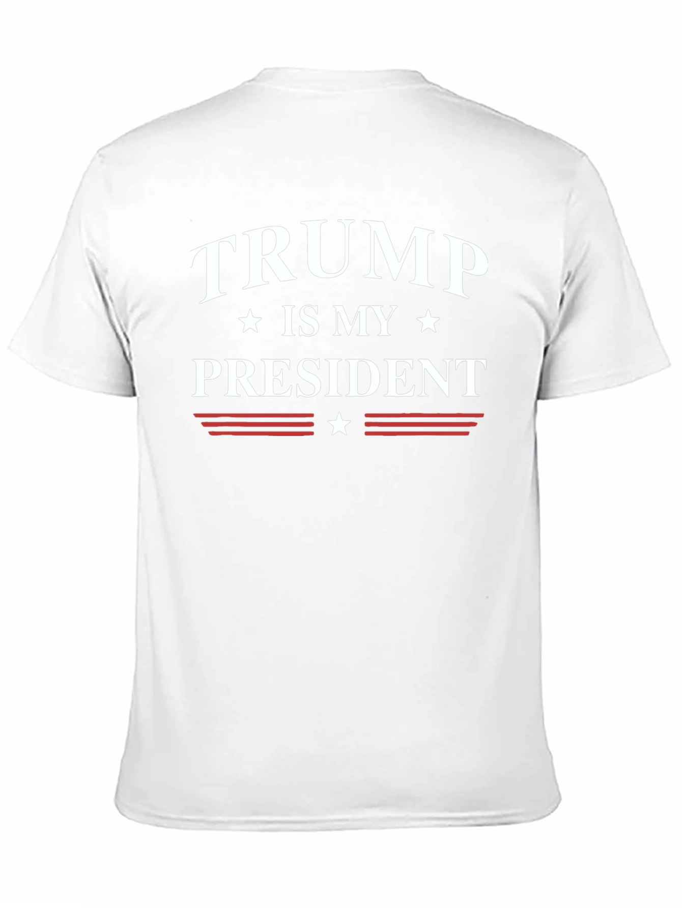 Trump Is My President Black Graphic T-Shirt