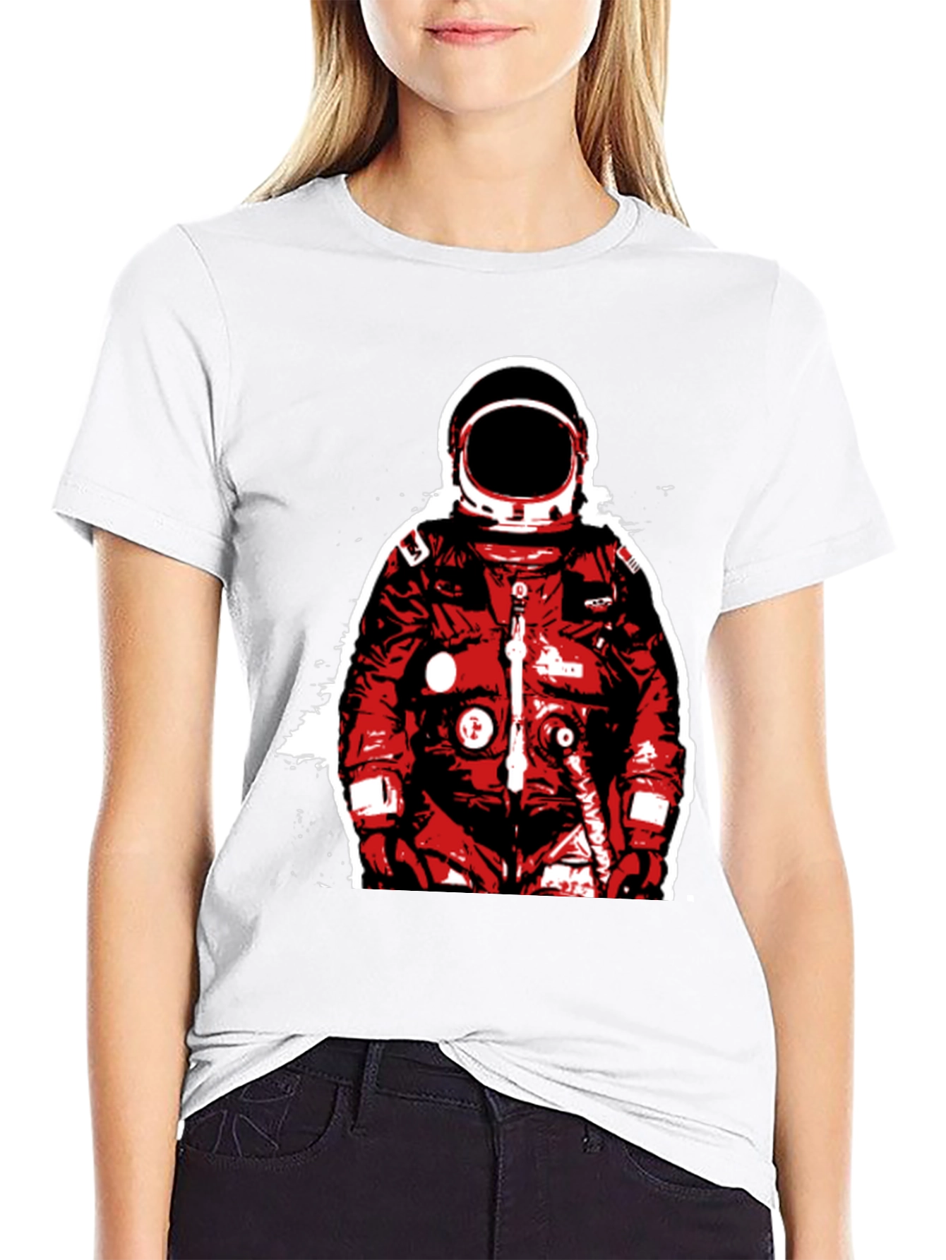 Astronaut Graphic T-Shirt - Bold Space Design
