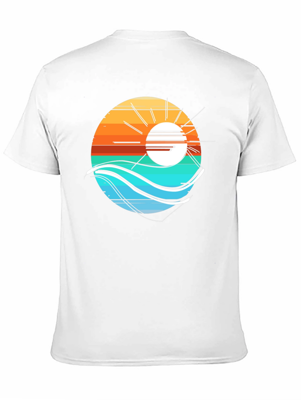 Sunset Wave Graphic T-Shirt