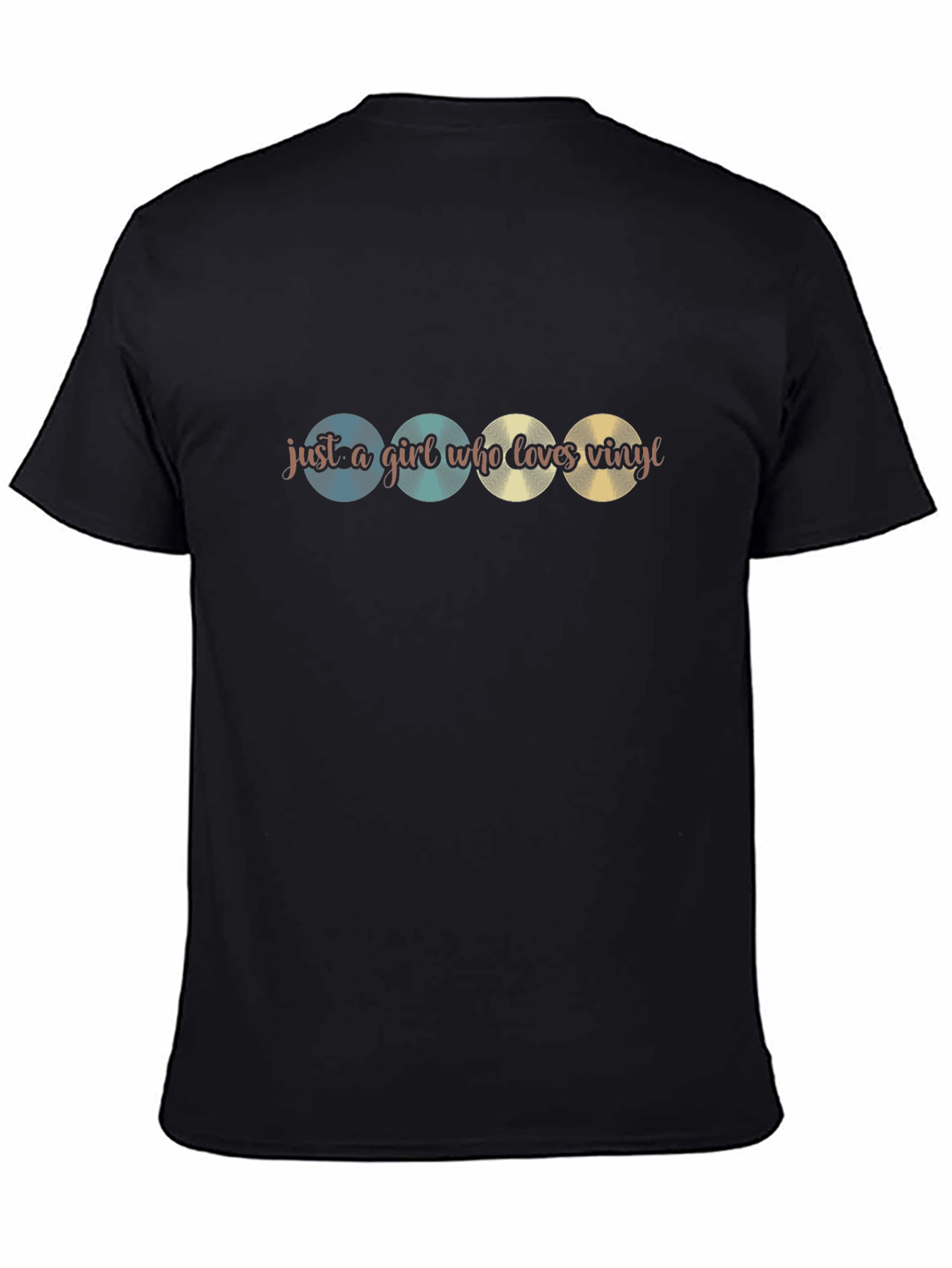 Vinyl Lover Tee - Just a Girl Who Loves Vinyl