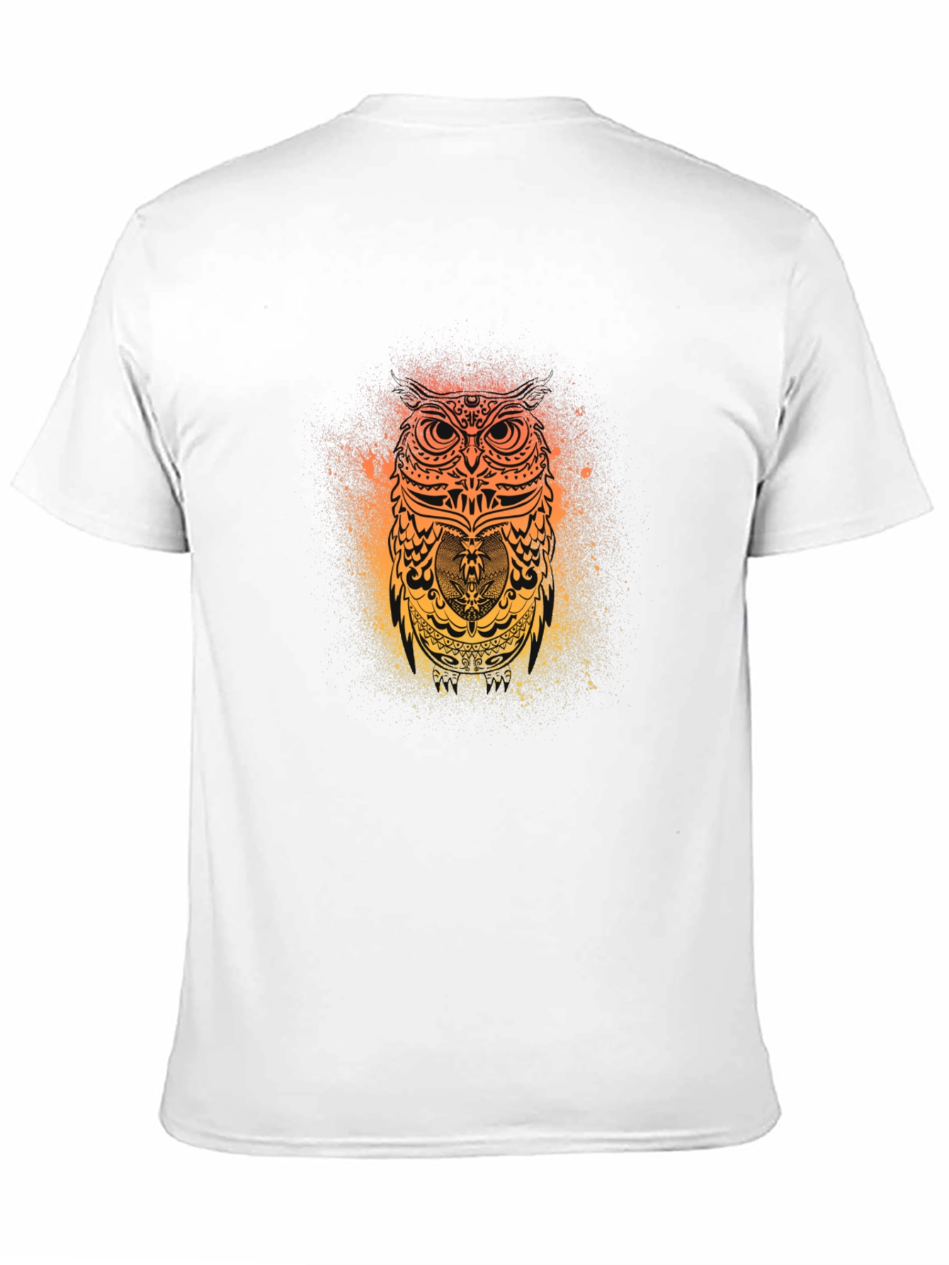 Mystic Owl Graphic Black T-Shirt