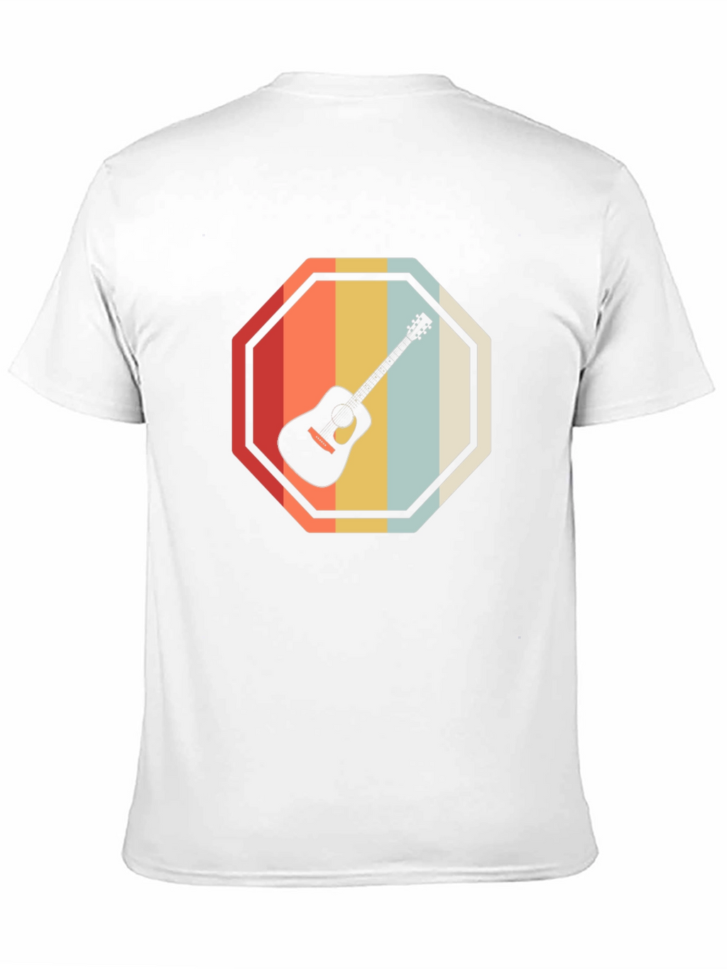 Retro Guitar Graphic Tee