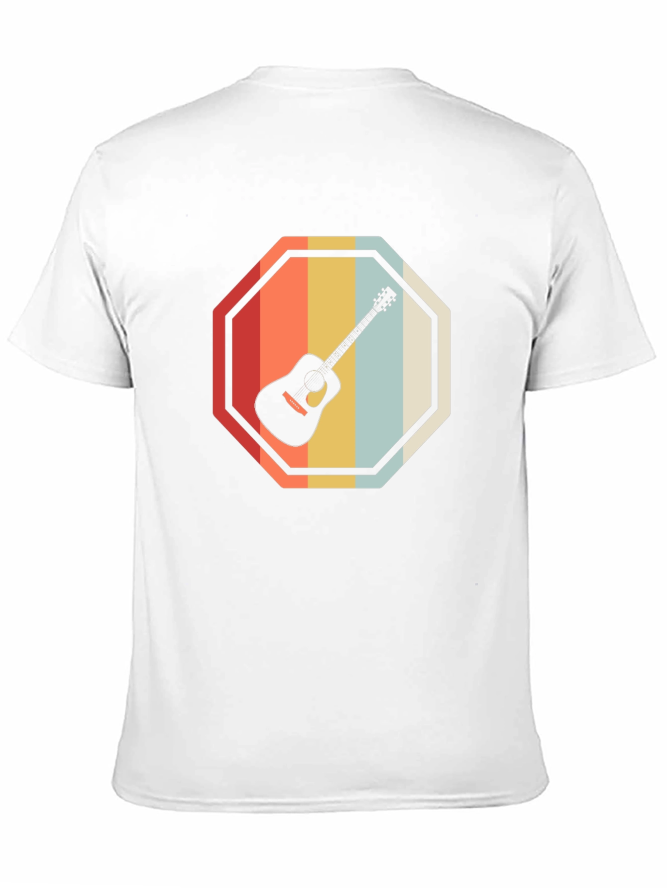 Retro Guitar Graphic Tee