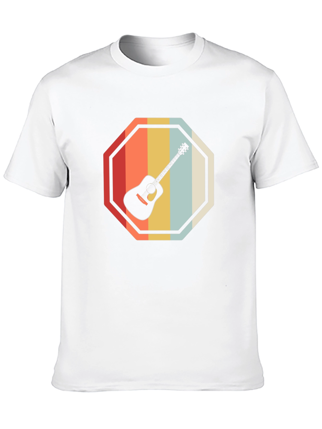 Retro Guitar Graphic Tee