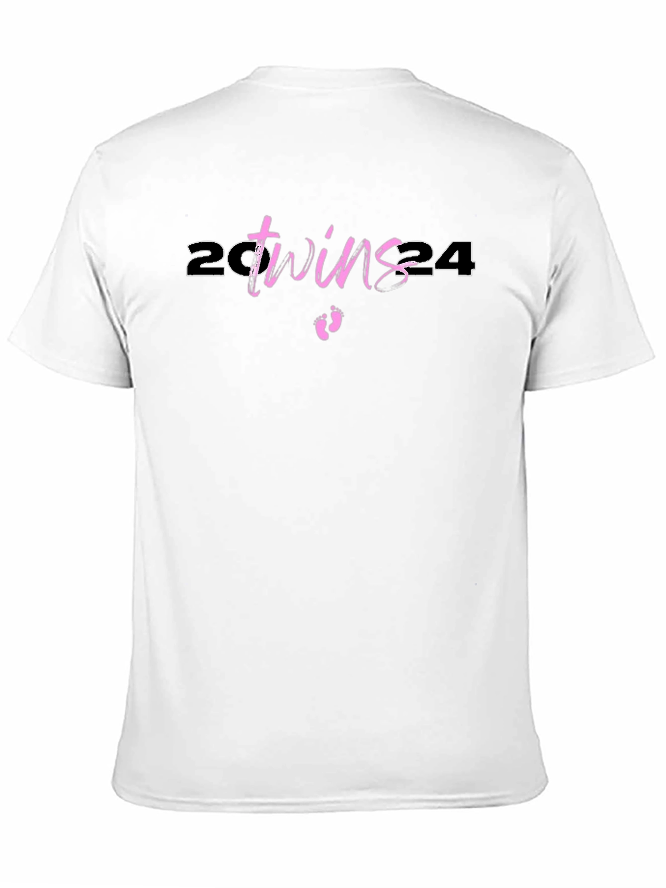 Twins 2024 Baby Announcement T-Shirt