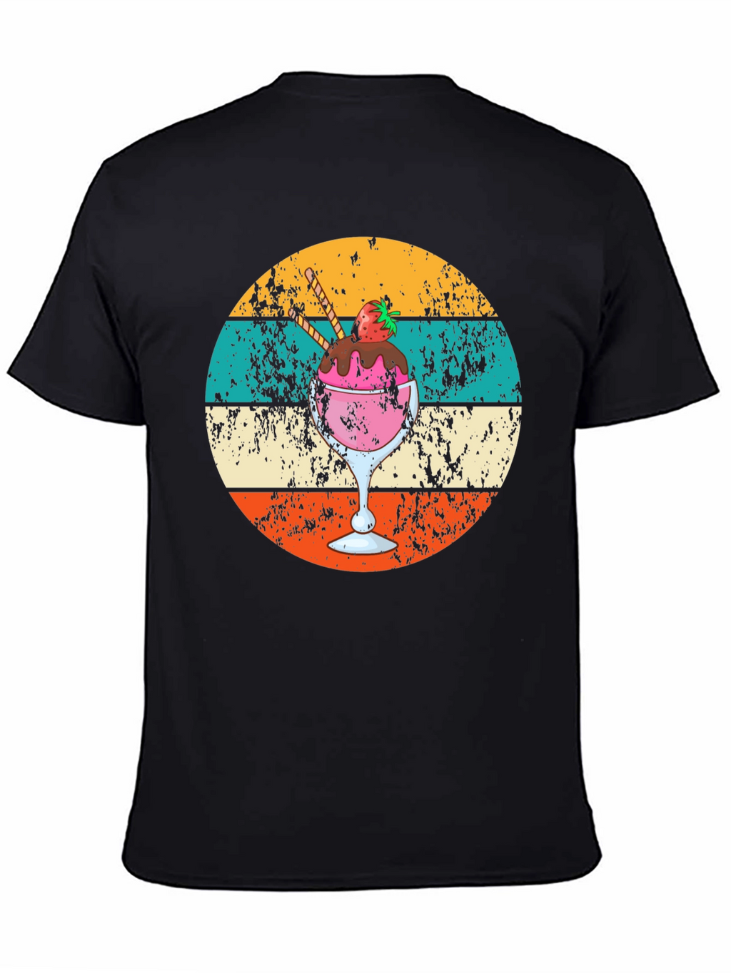 Retro Ice Cream Graphic Tee - Unique Summer Style