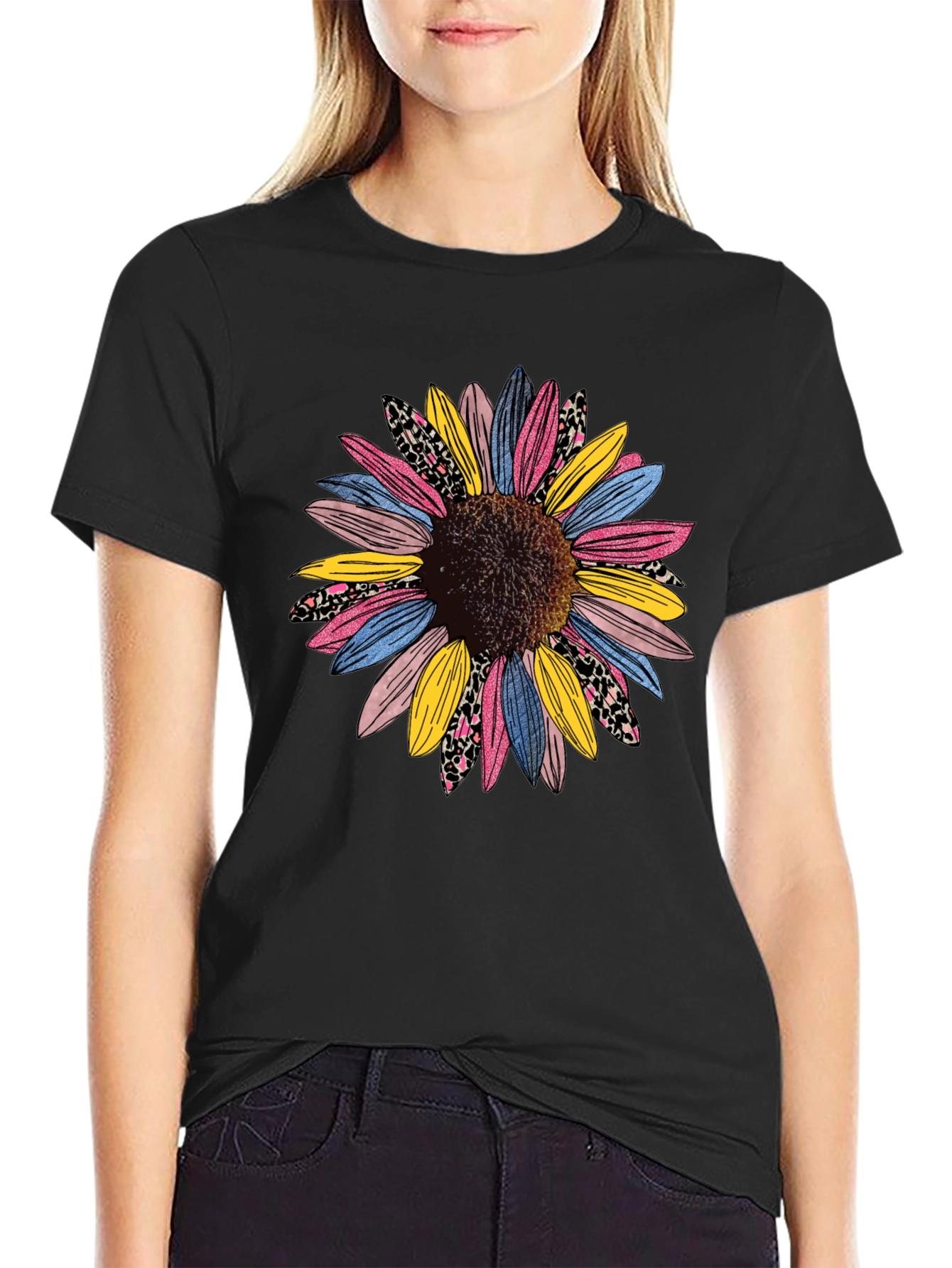 Sunflower Graphic Tee - Trendy Casual Style