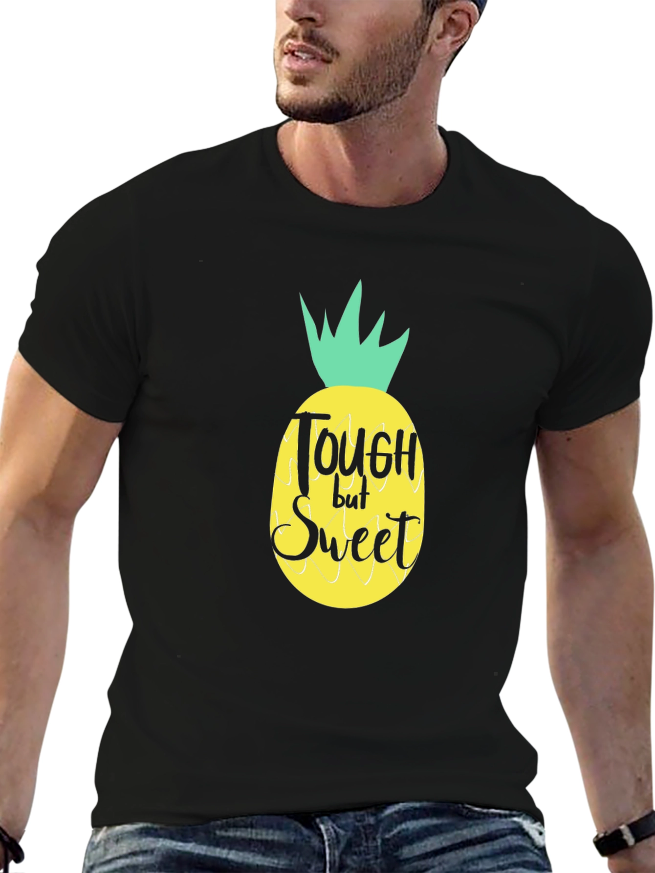 Tough But Sweet Pineapple Graphic Tee