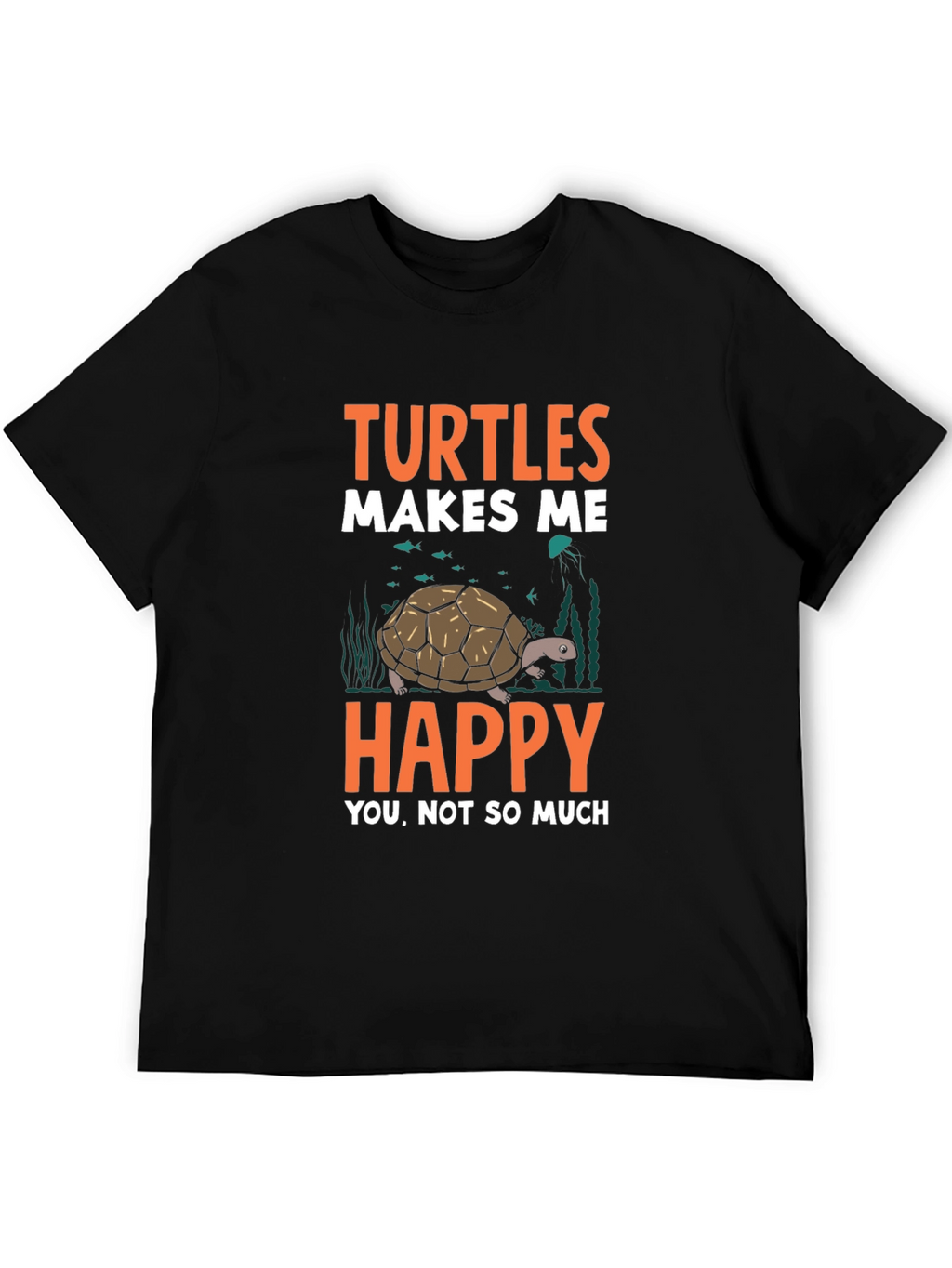 Turtles Make Me Happy Graphic Tee