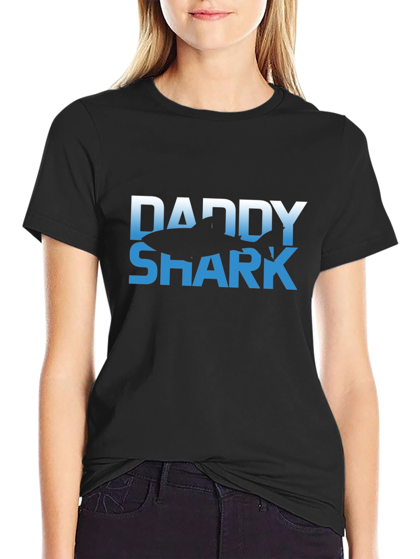 Daddy Shark Graphic Tee - Stylish Comfort