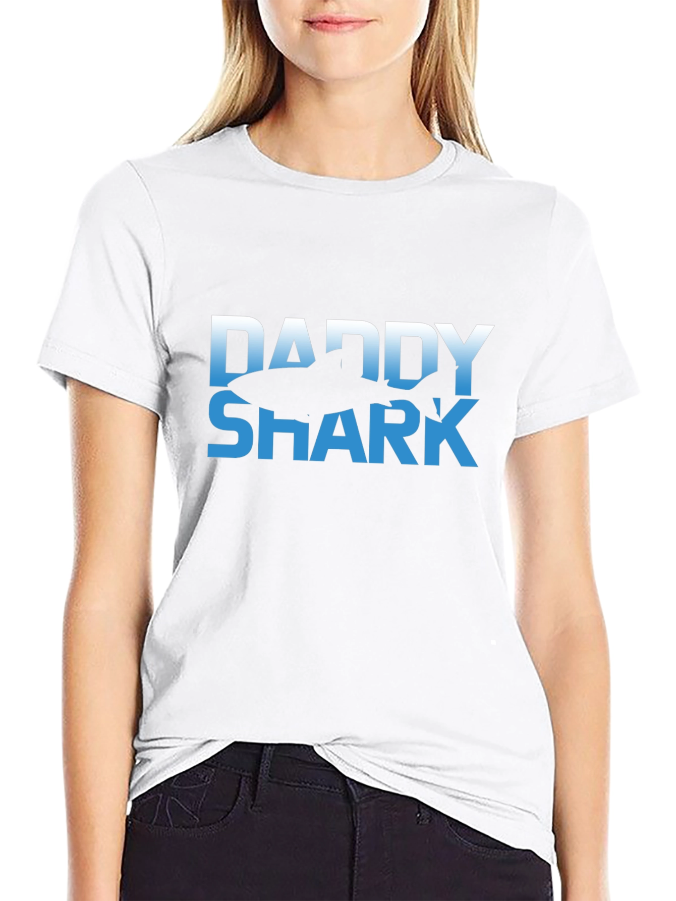 Daddy Shark Graphic Tee - Stylish Comfort