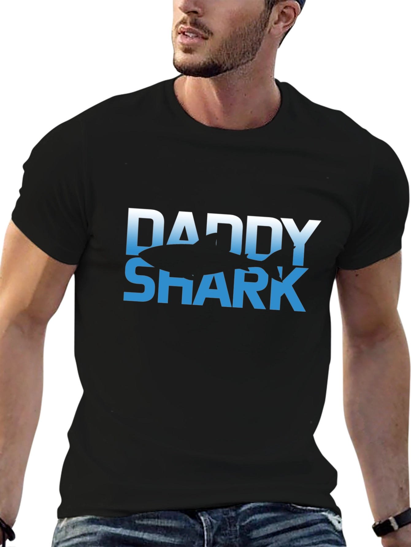 Daddy Shark Graphic Tee - Stylish Comfort