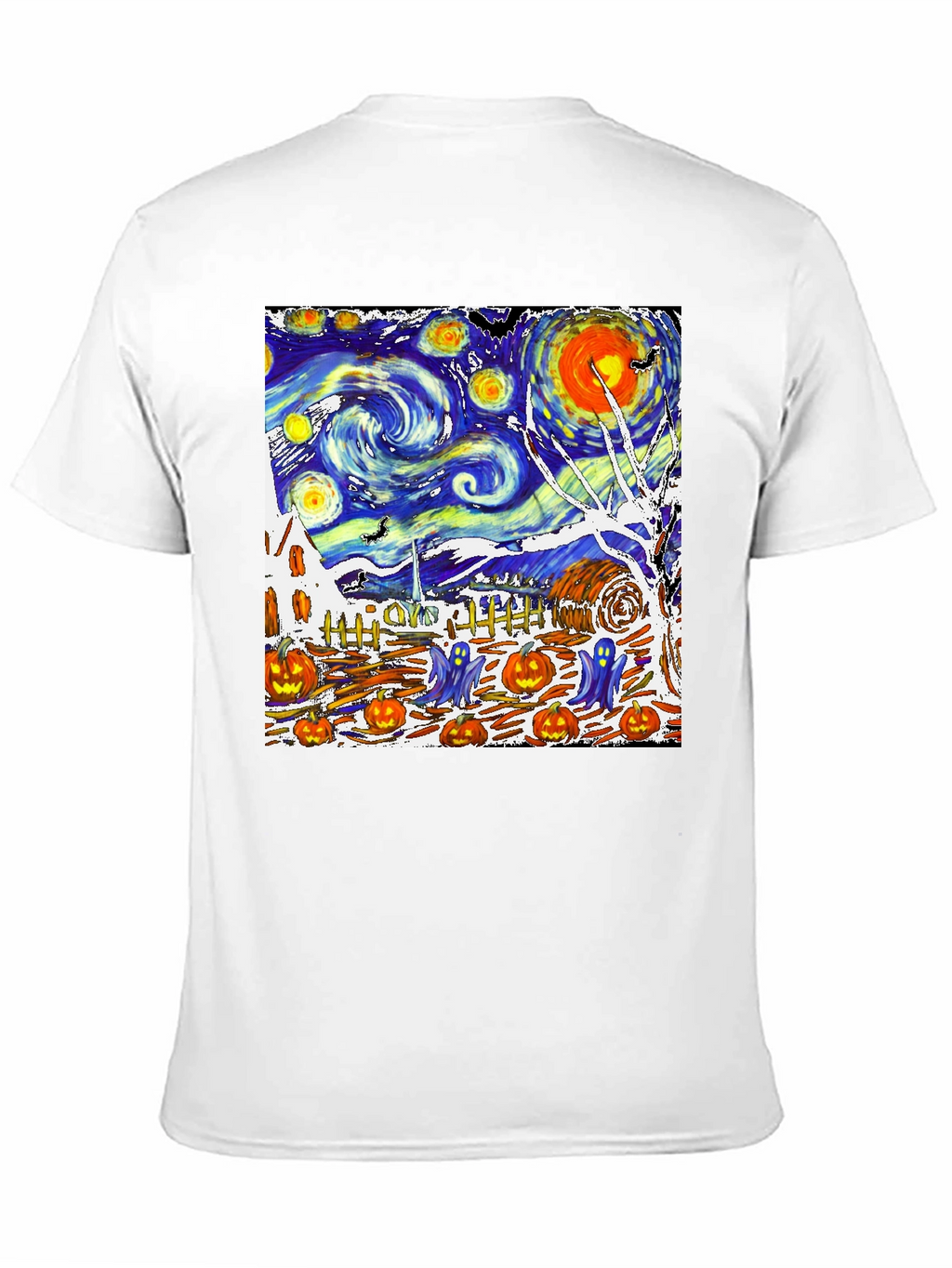 Starry Night Halloween T-Shirt