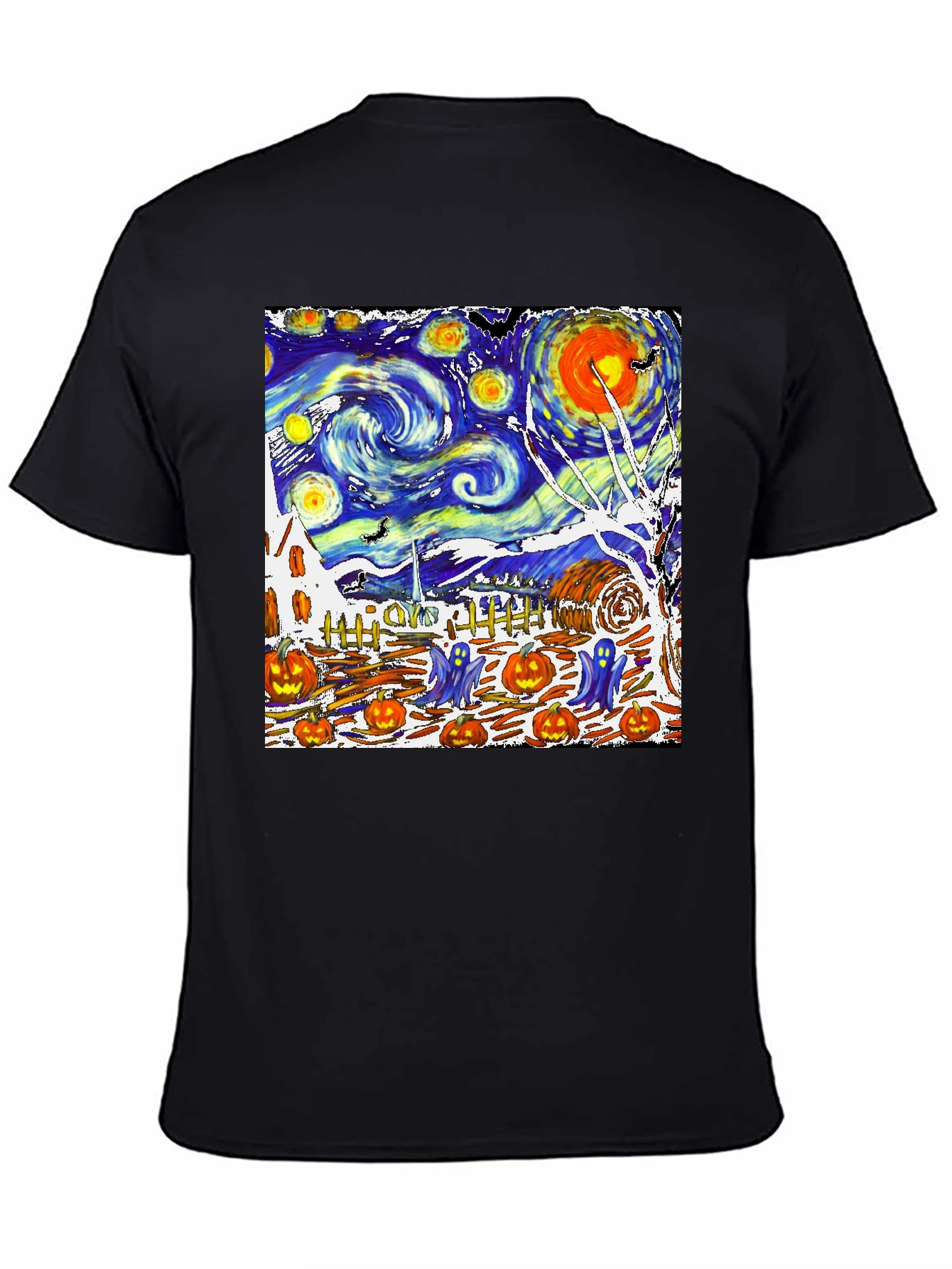 Starry Night Halloween T-Shirt