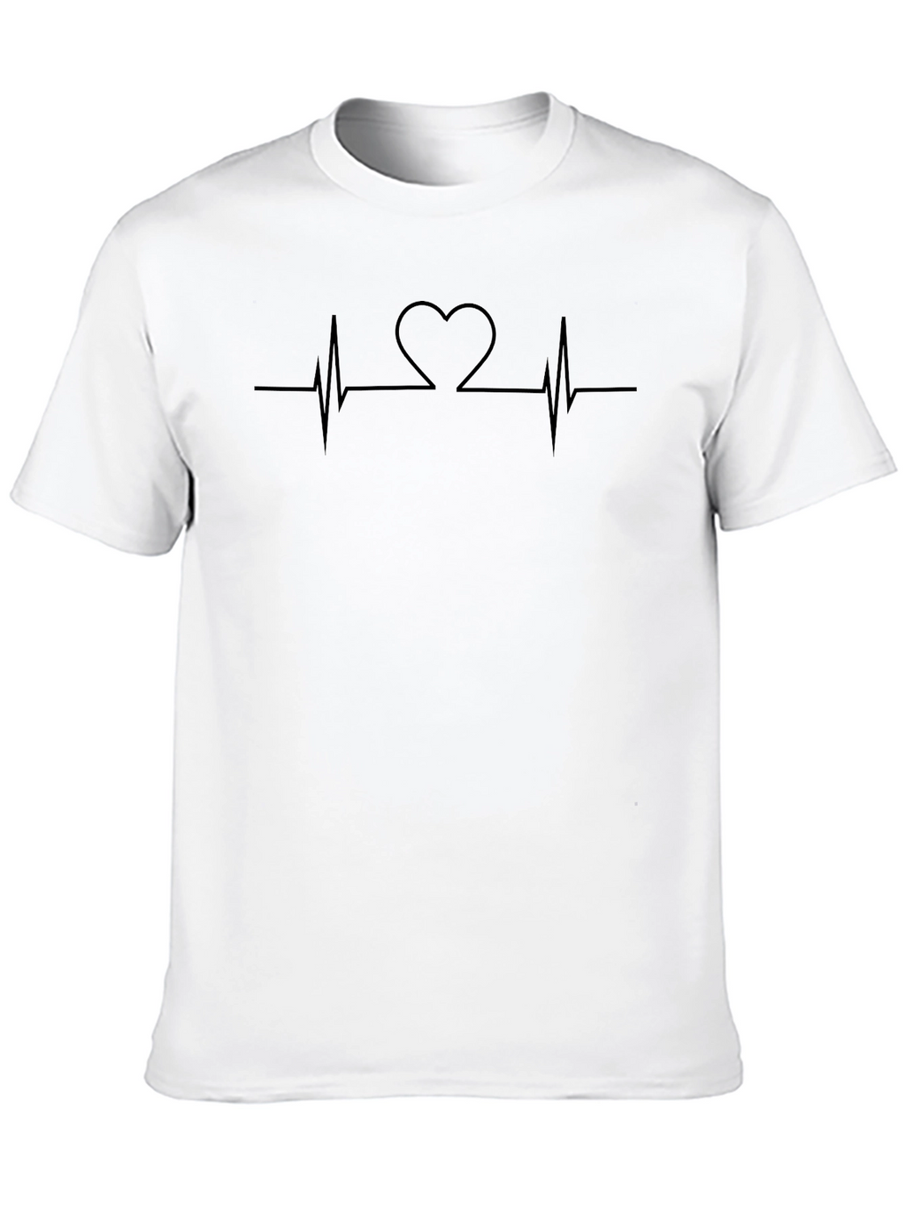 Heartbeat Heart Line T-Shirt