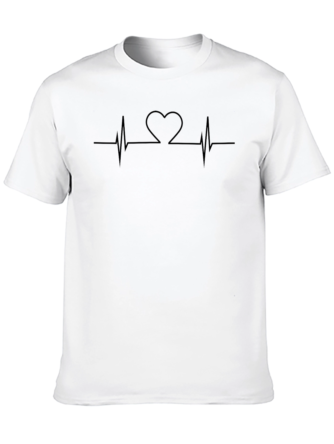 Heartbeat Heart Line T-Shirt